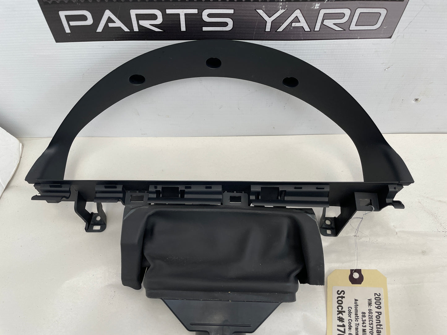 2009 Pontiac G8 GT Gauge Cluster Bezel OEM - Day's Parts Yard