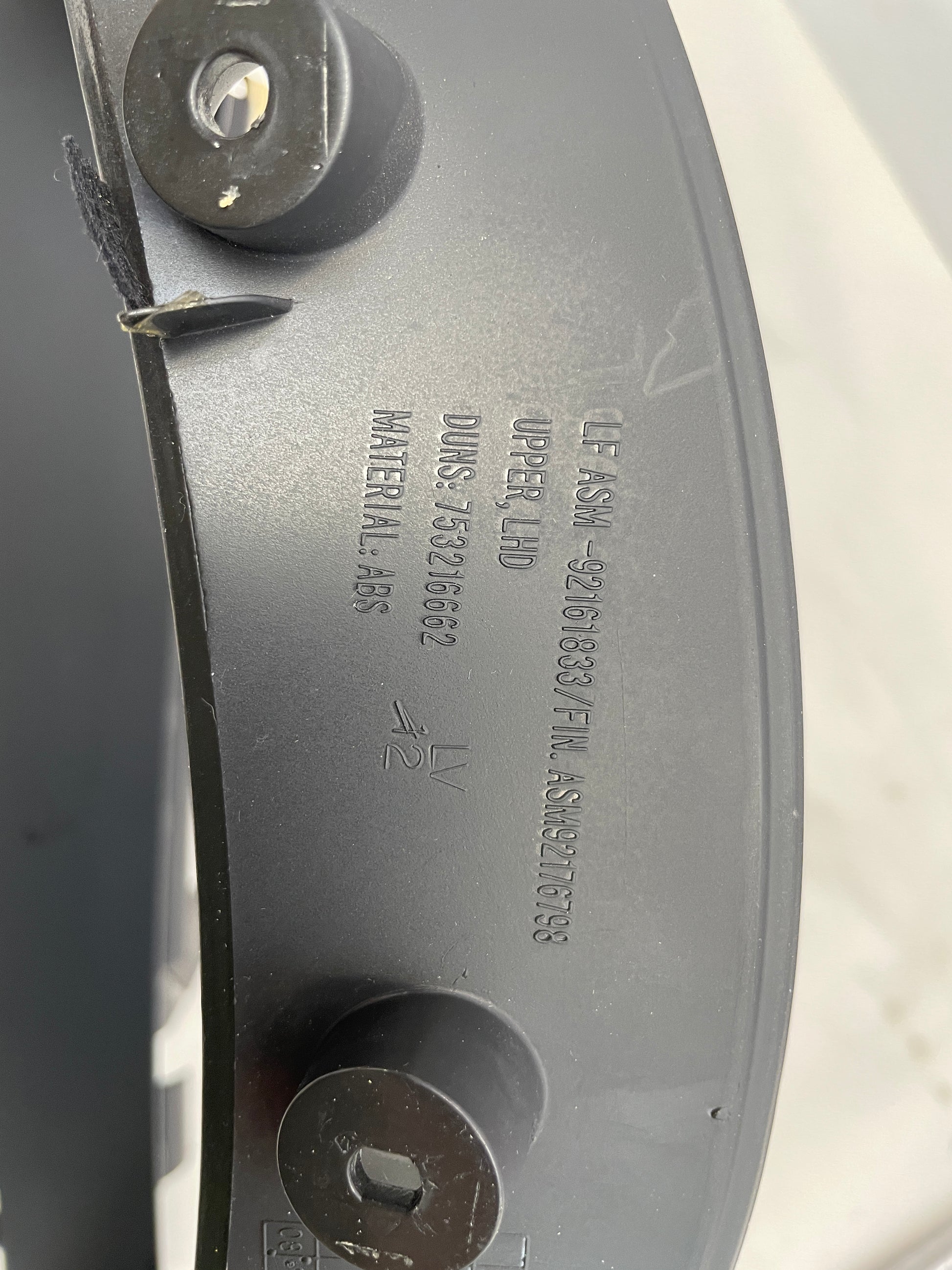 2009 Pontiac G8 GT Gauge Cluster Bezel OEM - Day's Parts Yard