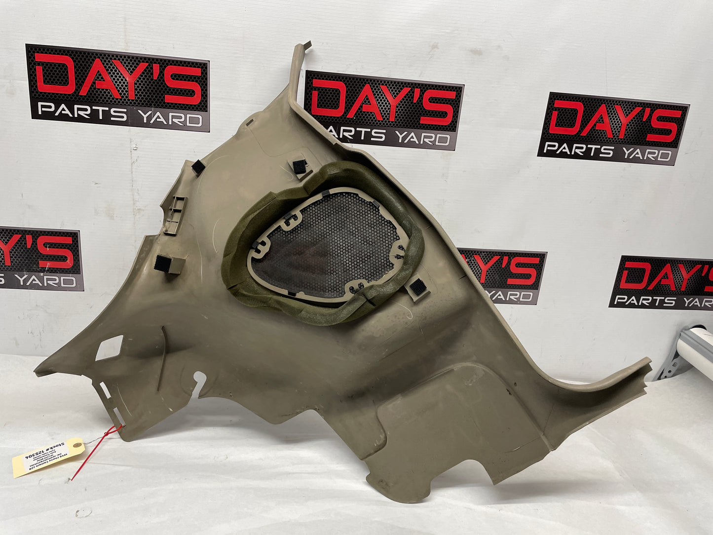 1998 Chevy Camaro Z28 RH Passenger Interior Quarter Sail Panel Trim Molding Tan OEM - Day's Parts Yard