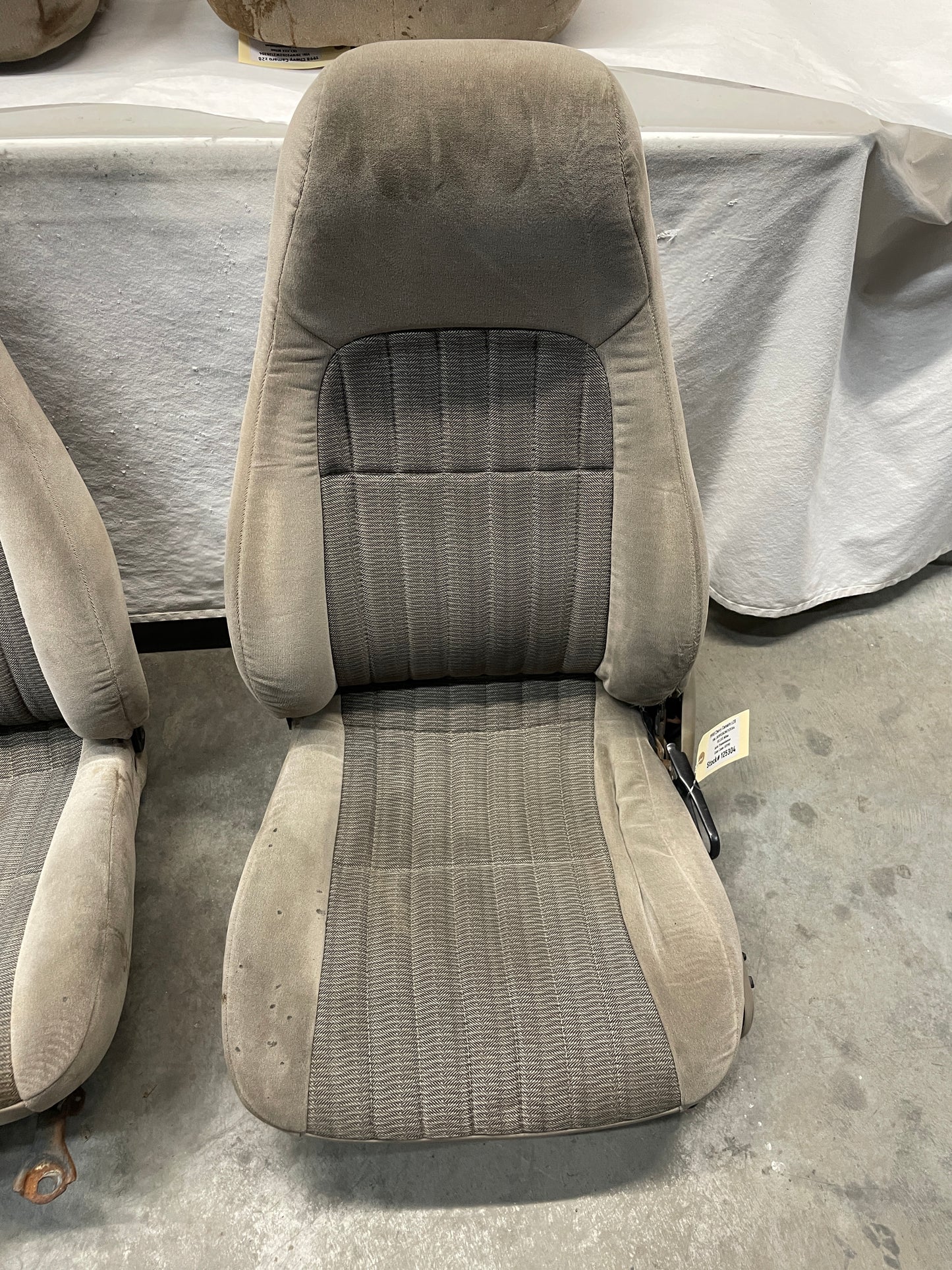 1998 Chevy Camaro Z28 Seats Fronts and Rears Tan Cloth OEM LOCAL PICK UP ONLY - Day's Parts Yard