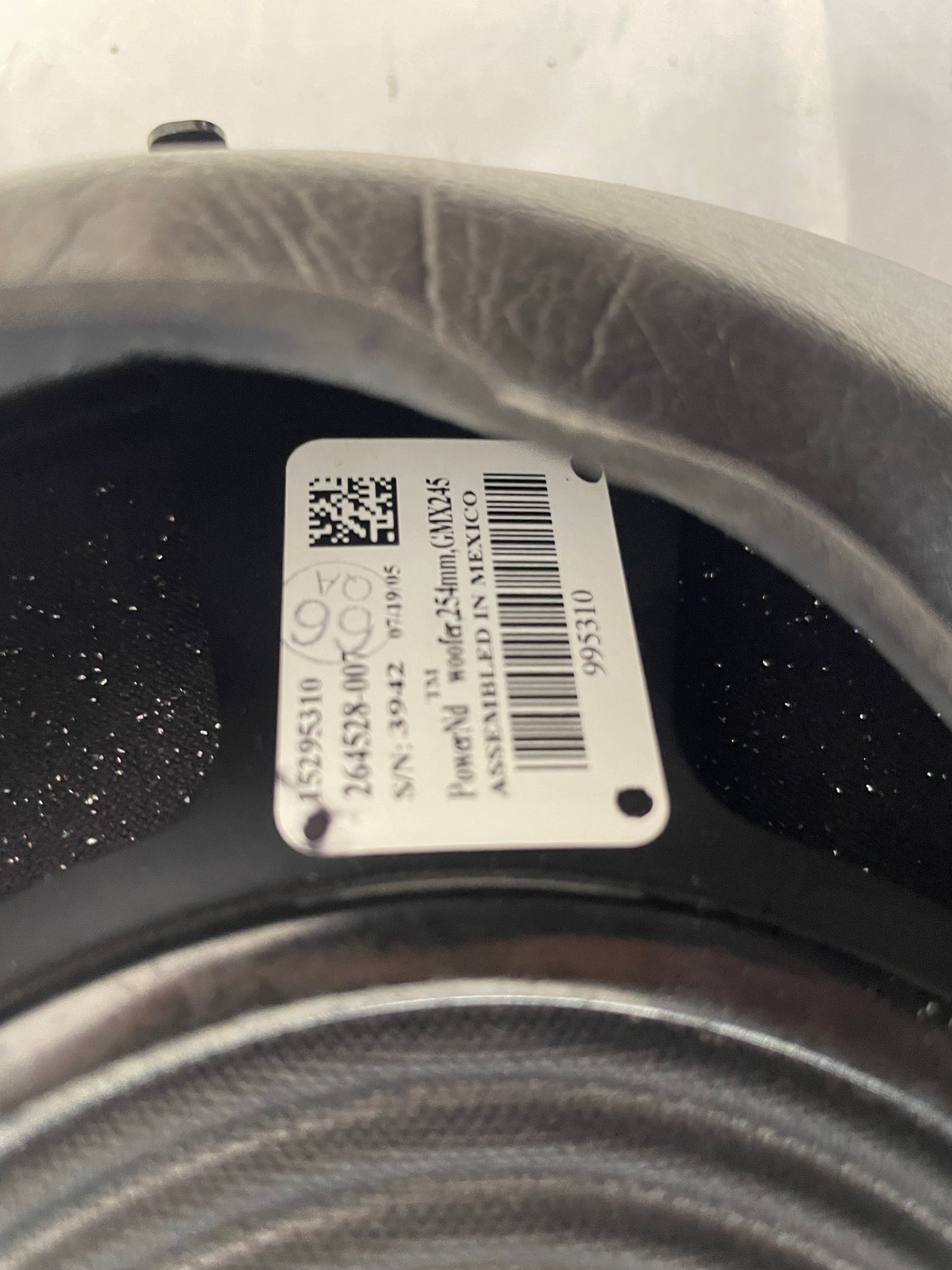 2005 Chevy C6 Corvette RH Passenger Door Radio Bose Speaker OEM - Day's Parts Yard