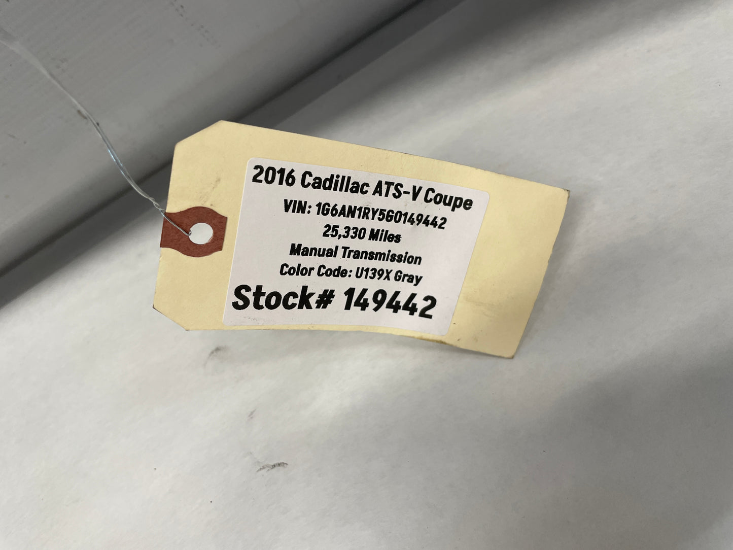 2016 Cadillac ATS-V Front Windshield Upper Cowl Air Inlet Grill Vent Panel OEM - Day's Parts Yard