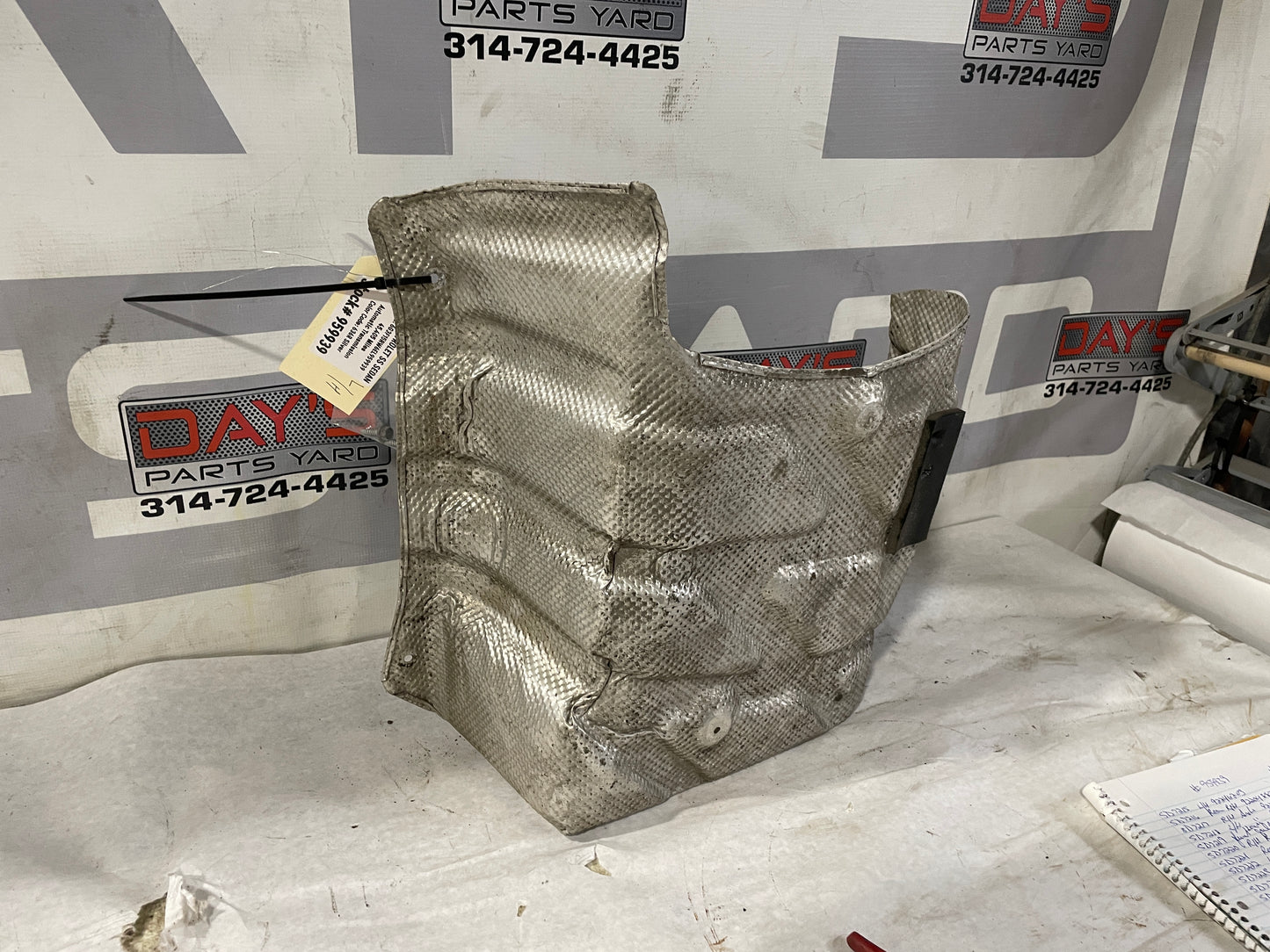 2014 Chevrolet SS Sedan LH Driver Exhaust Muffler Heat Shield OEM - Day's Parts Yard