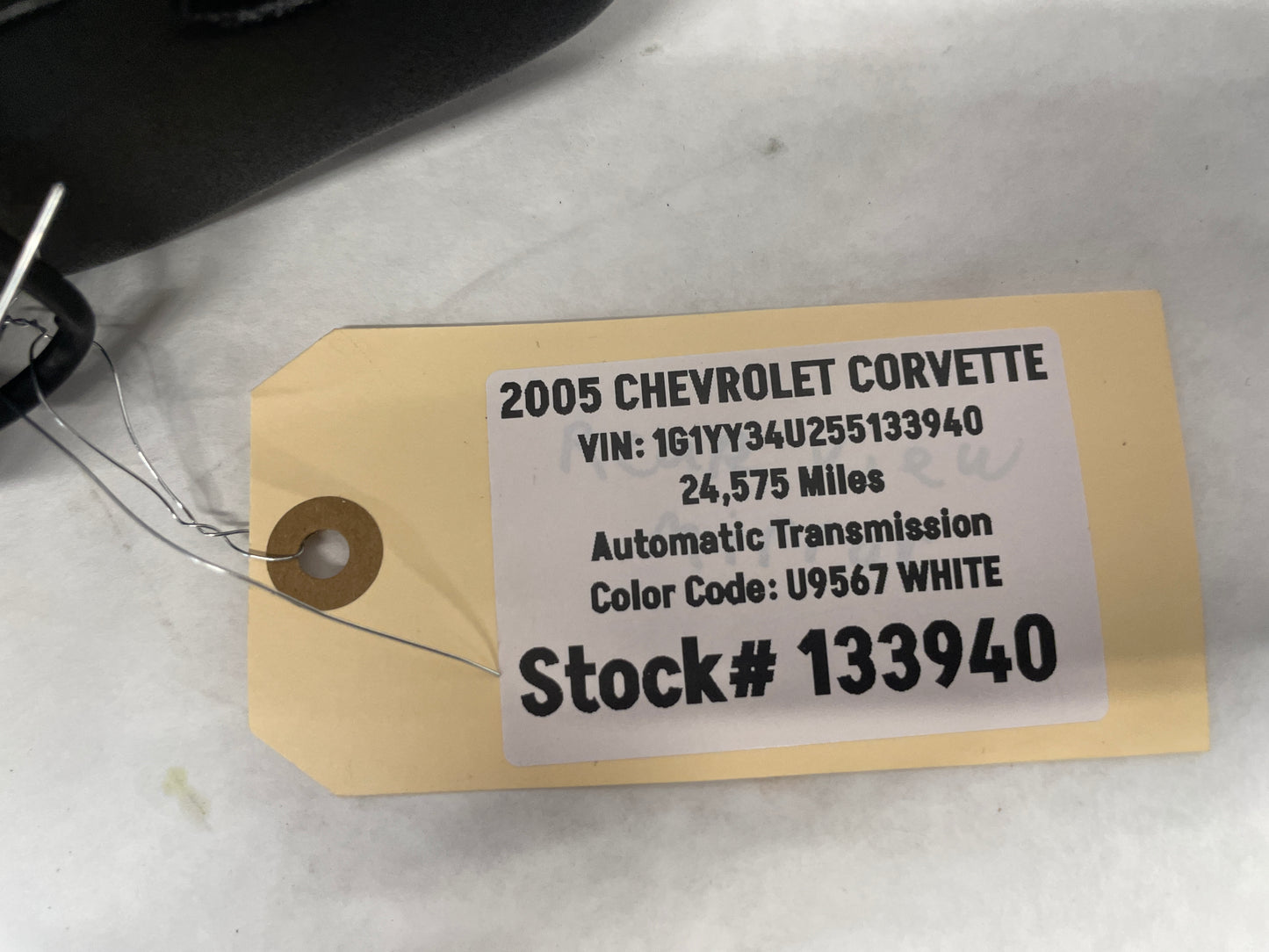 2005 Chevy Corvette Rearview Rear View Mirror w/ Map Light OEM