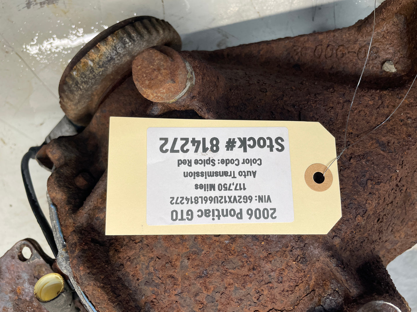 2006 Pontiac GTO Rear End Rearend Carrier Axle Differential 3.46 LSD OEM - Day's Parts Yard