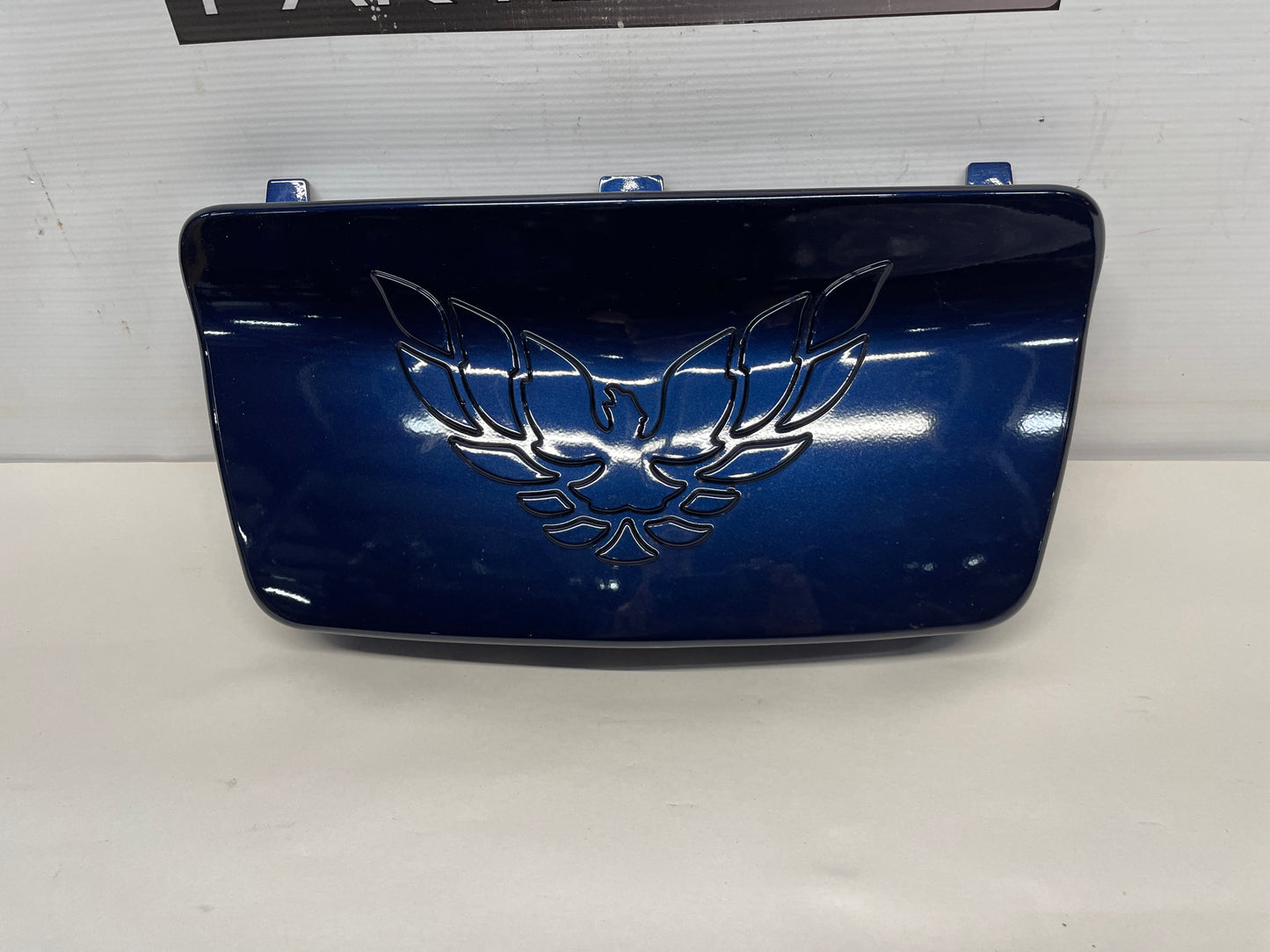1998 Pontiac Firebird Formula Front License Plate Cover Filler Panel OEM - Day's Parts Yard