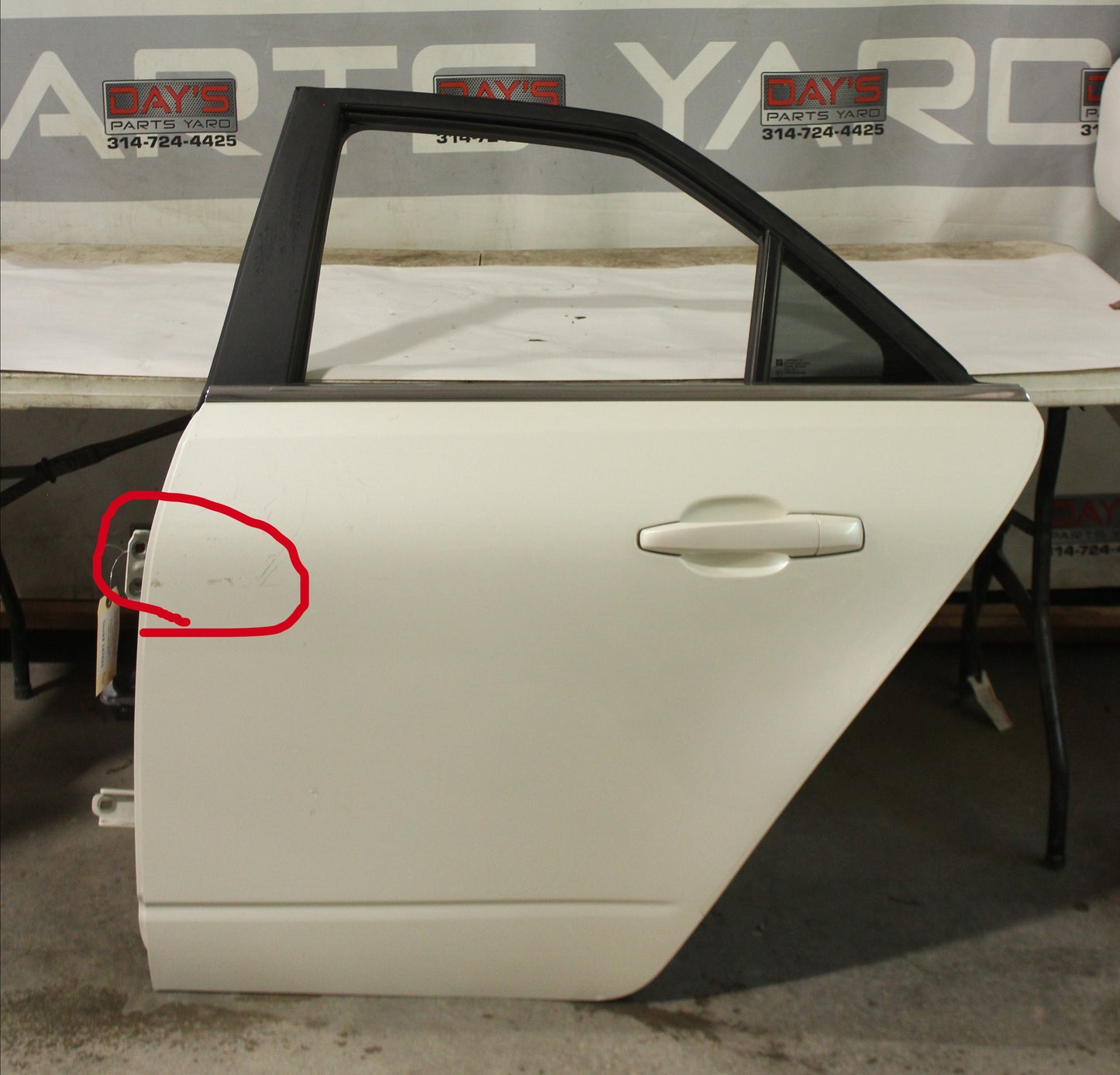 2013 Cadillac CTS-V Sedan Rear LH Driver Door OEM - Day's Parts Yard