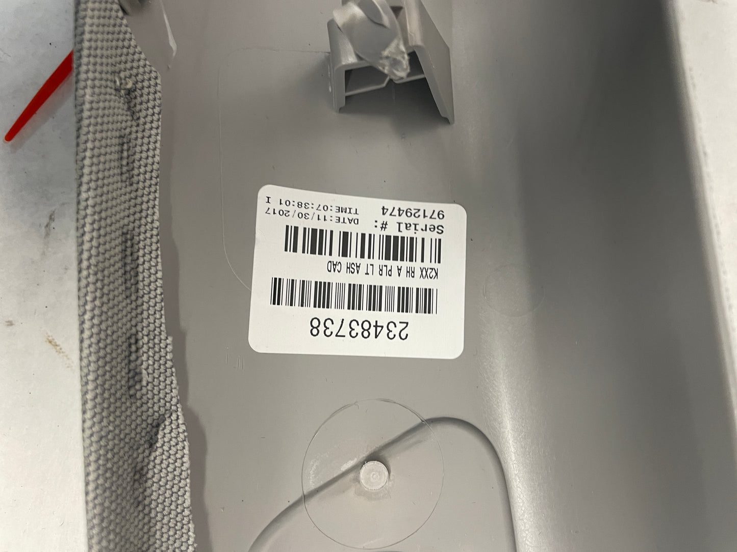 2018 Cadillac Escalade RH & LH Interior A Pillar Trim Gray OEM - Day's Parts Yard