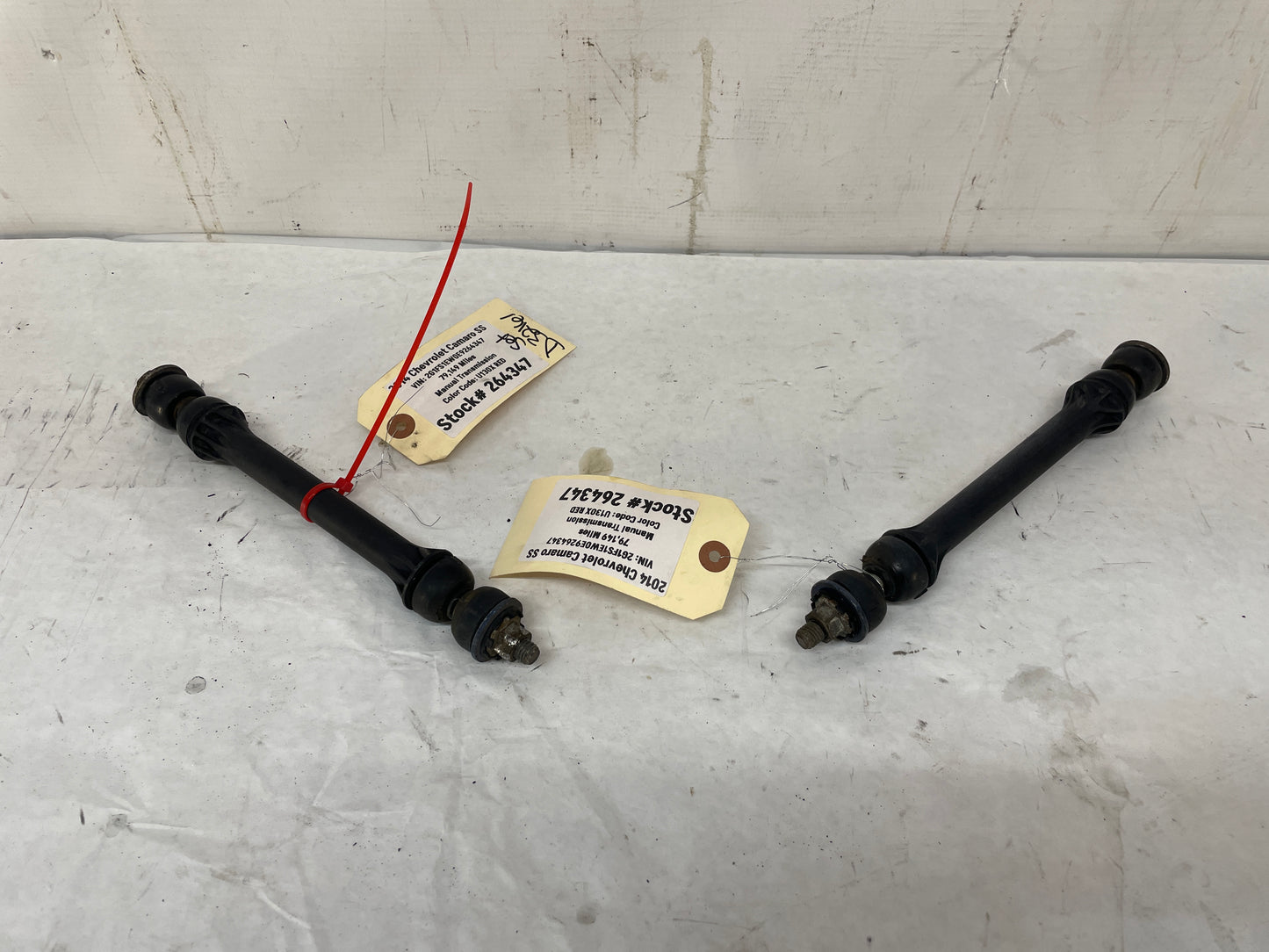 2014 Chevy Camaro SS RH & LH Rear Stabilizer Sway Bar End Links OEM - Day's Parts Yard