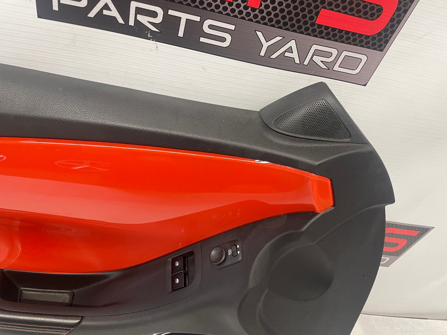 2010 Chevy Camaro SS LH Driver Orange Interior Door Panel Trim Molding OEM - Day's Parts Yard