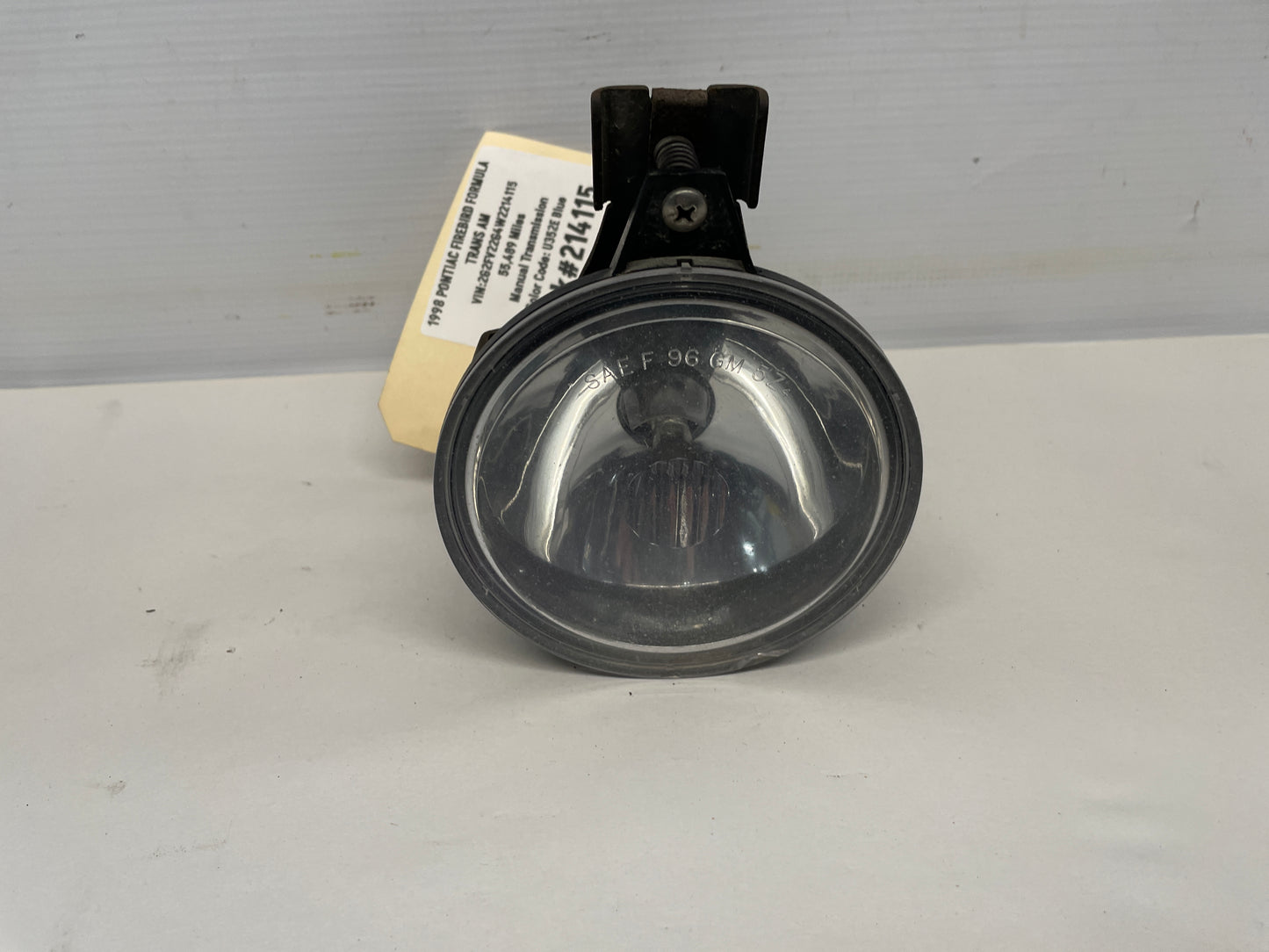 1998 Pontiac Firebird Formula Trans Am LH Driver Fog Light OEM - Day's Parts Yard