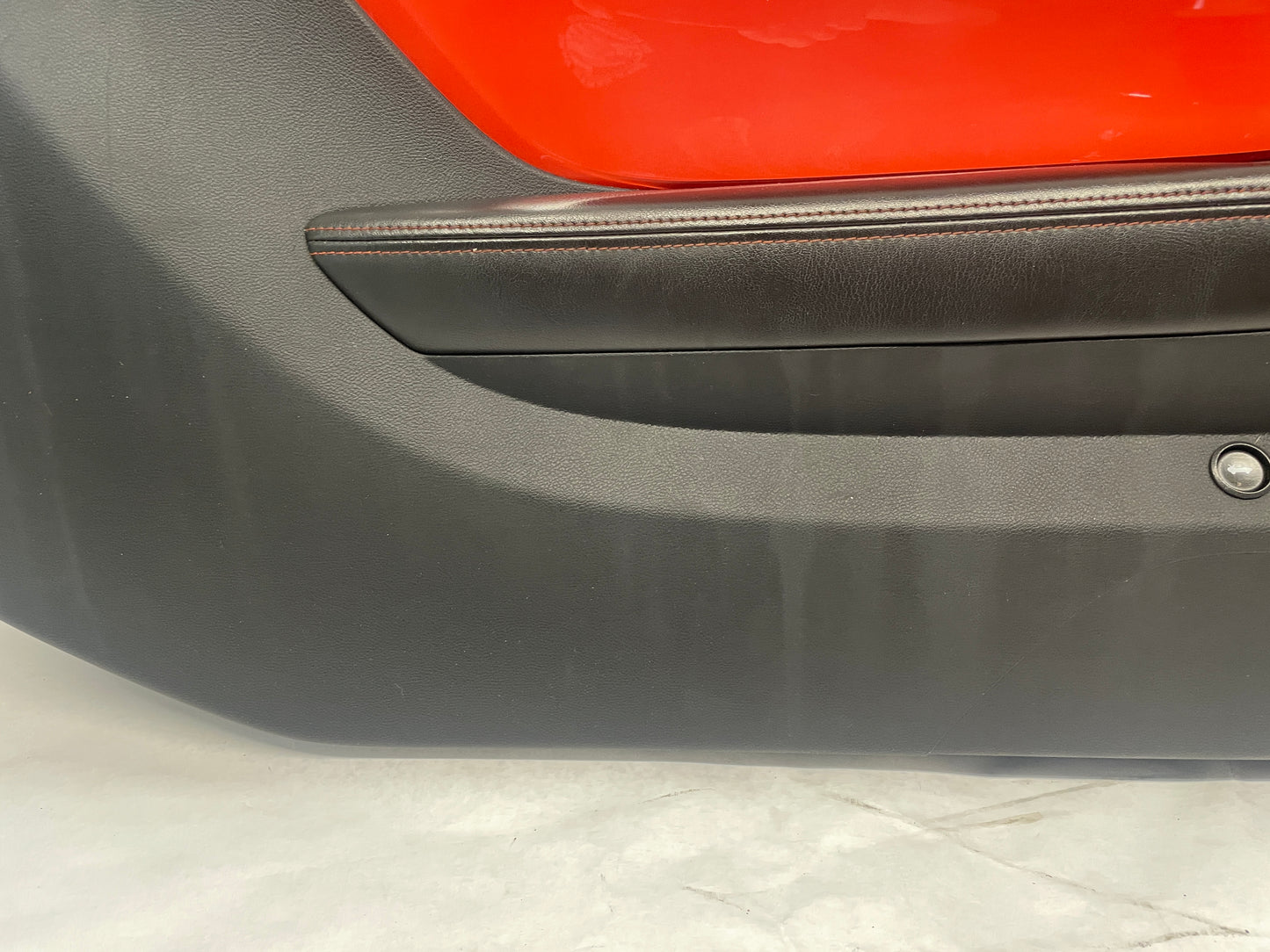 2010 Chevy Camaro SS LH Driver Orange Interior Door Panel Trim Molding OEM - Day's Parts Yard
