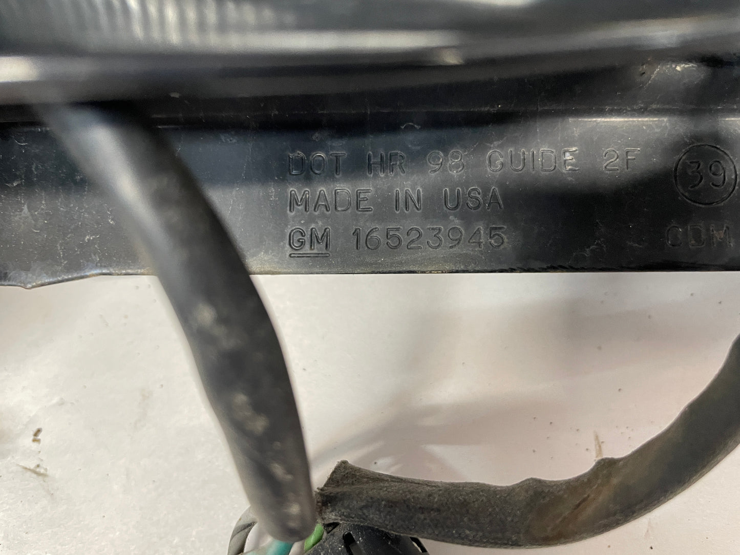 1998 Pontiac Firebird Formula Trans Am LH Driver Head Light w/ Motor OEM - Day's Parts Yard