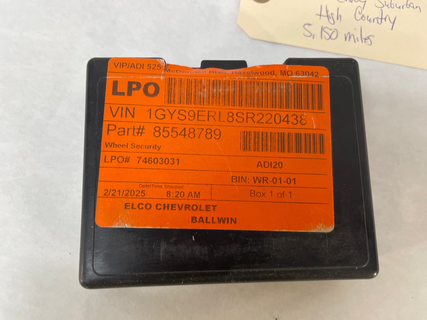 2025 Chevy Suburban Factory Wheel Lug Nut Lock Set OEM - Day's Parts Yard