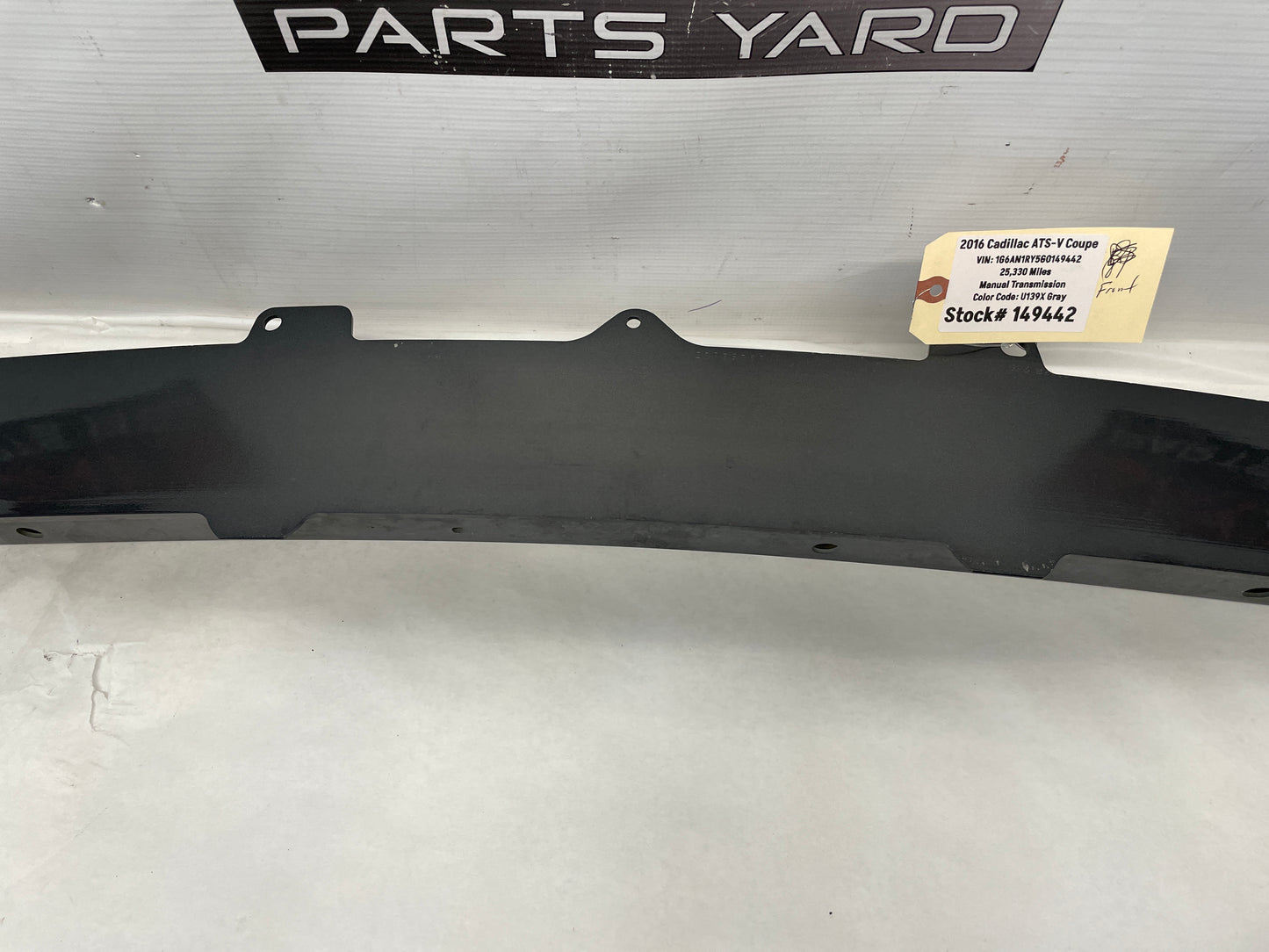 2016 Cadillac ATS-V Coupe Front Bumper Impact Reinforcement Bar OEM - Day's Parts Yard