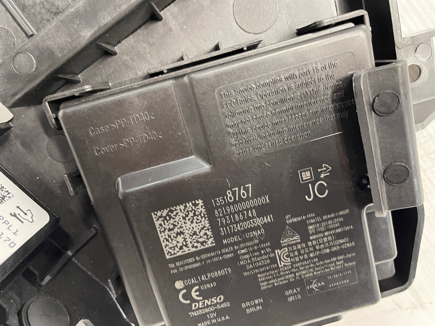 2018 Cadillac Escalade Parking Assist & Keyless Entry Control Module OEM - Day's Parts Yard