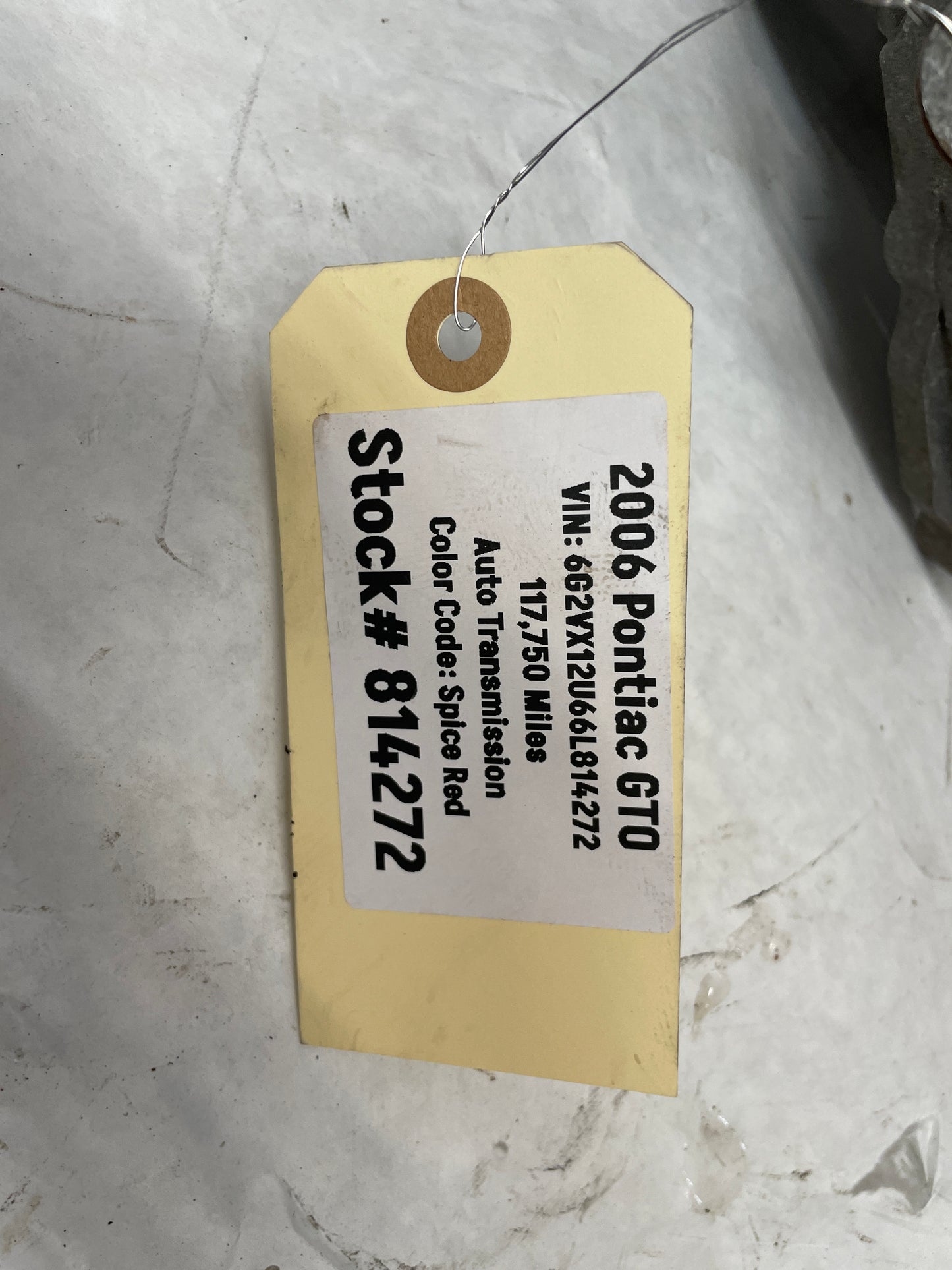 2006 Pontiac GTO AC Air Conditioner Compressor w/ Bracket OEM - Day's Parts Yard