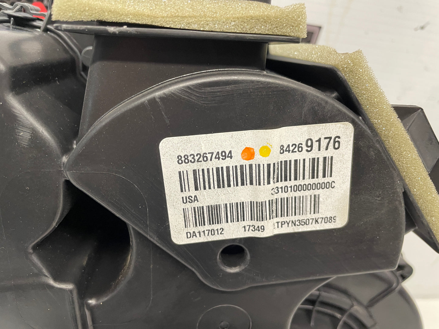2018 Cadillac Escalade Rear Climate Control AC Heater Blower Housing Box OEM - Day's Parts Yard