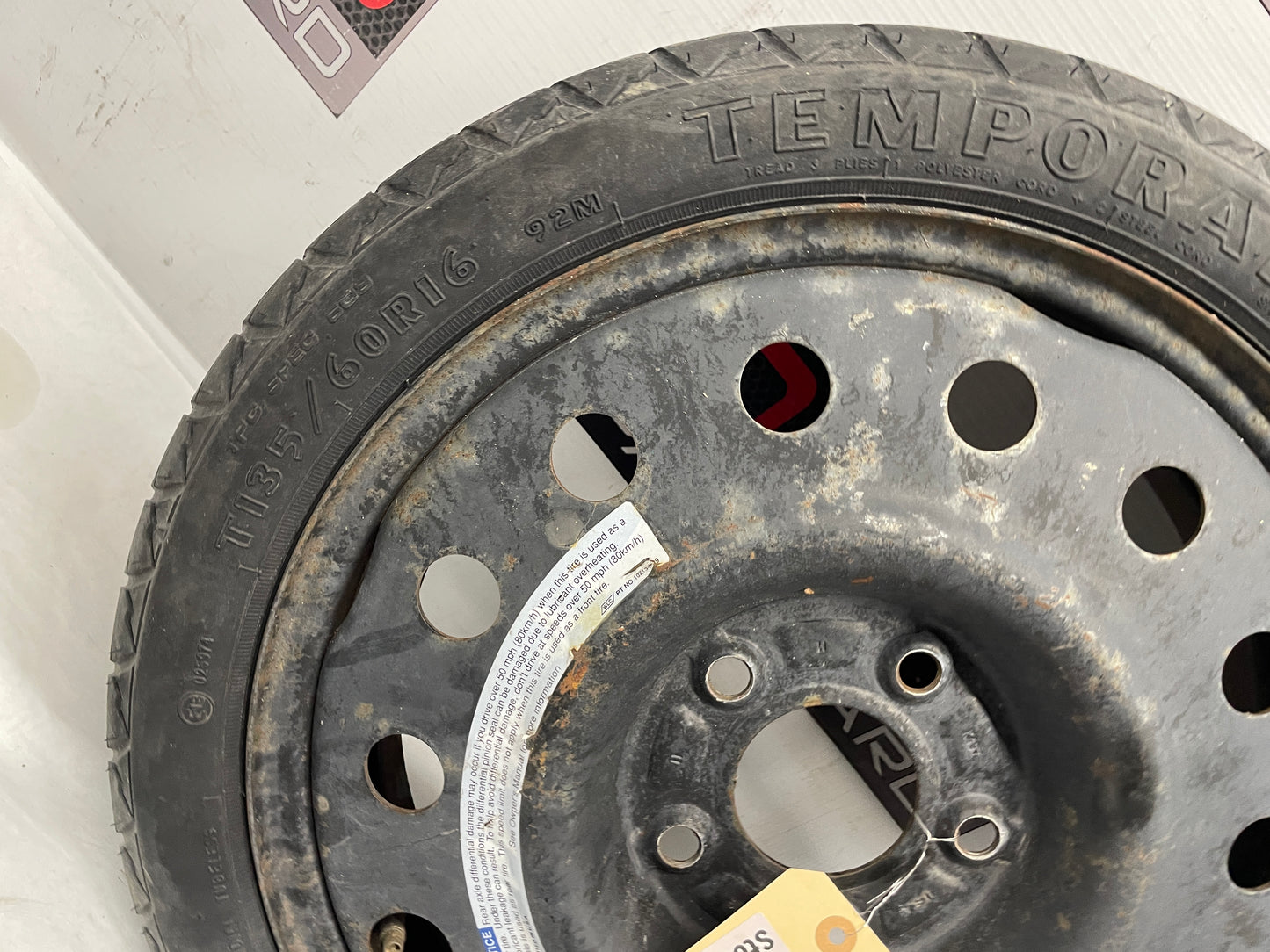 1998 Chevy Camaro Z28 Compact Spare Wheel & Tire OEM - Day's Parts Yard