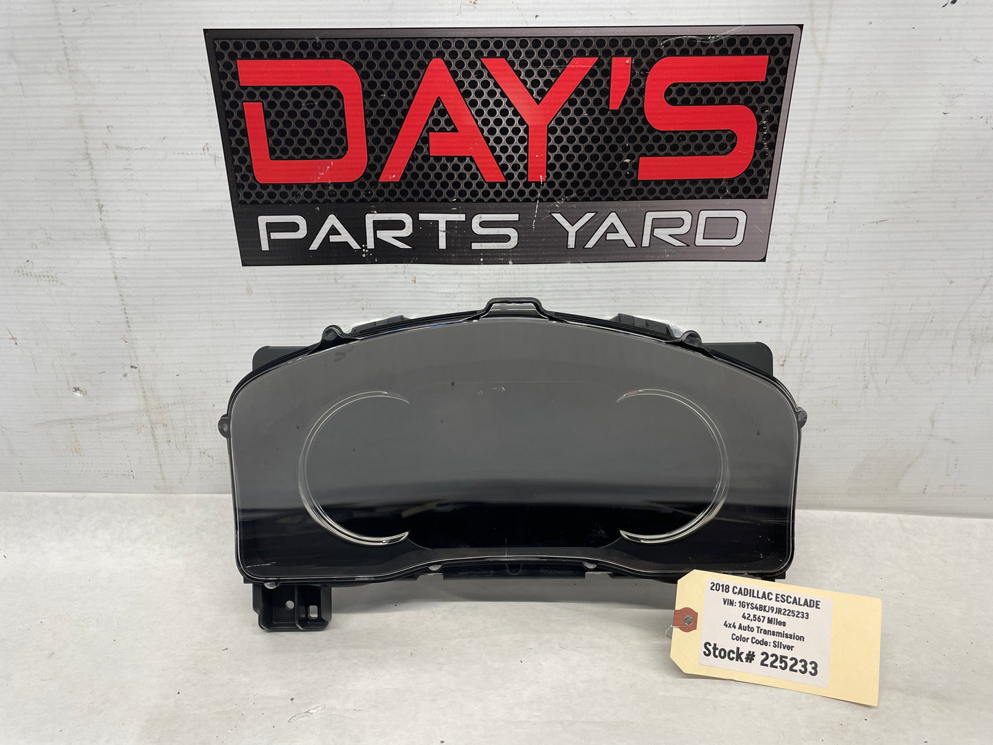 2018 Cadillac Escalade Speedometer Instrument Gauge Cluster OEM 42k - Day's Parts Yard