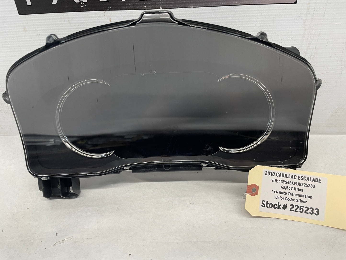 2018 Cadillac Escalade Speedometer Instrument Gauge Cluster OEM 42k - Day's Parts Yard