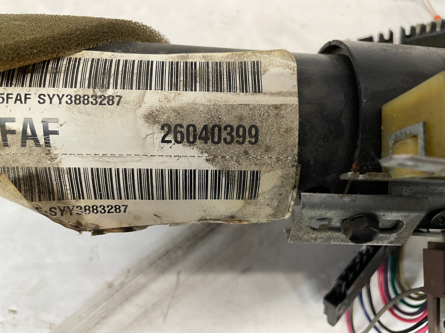 1998 Chevy Camaro Z28 Steering Column w/ Key OEM - Day's Parts Yard