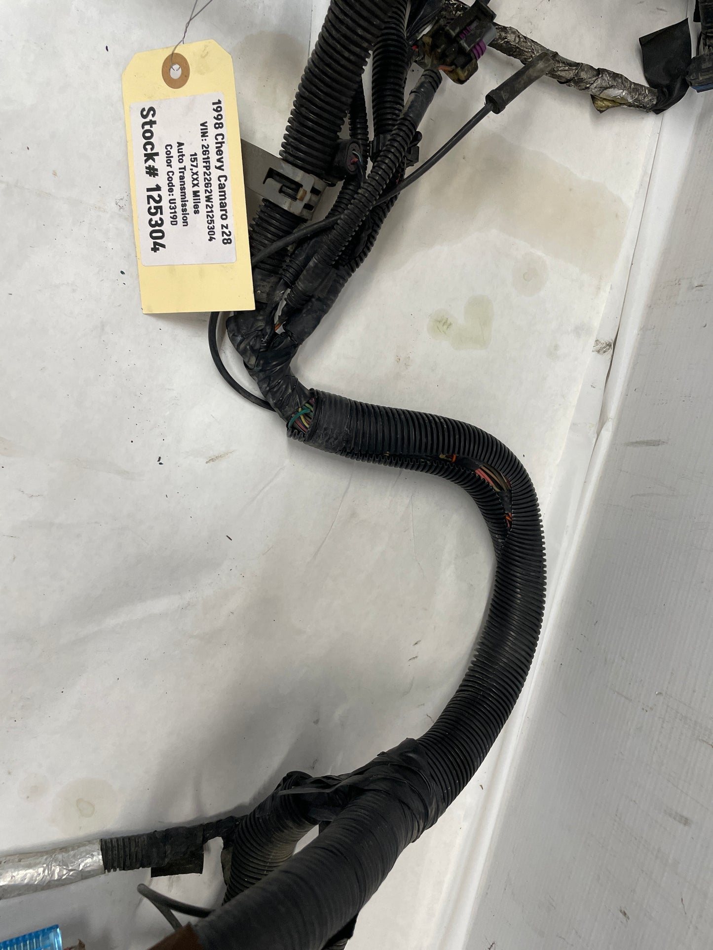 1998 Chevy Camaro Z28 Engine Motor Auto Transmission Wire Wiring Harness OEM - Day's Parts Yard