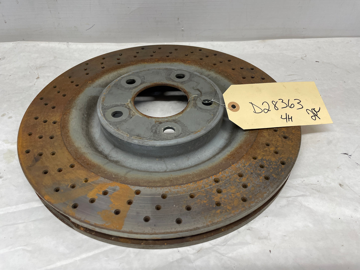 2011 Chevy C6 Corvette Grand Sport LH Driver Front PBR Brake Caliper OEM - Day's Parts Yard