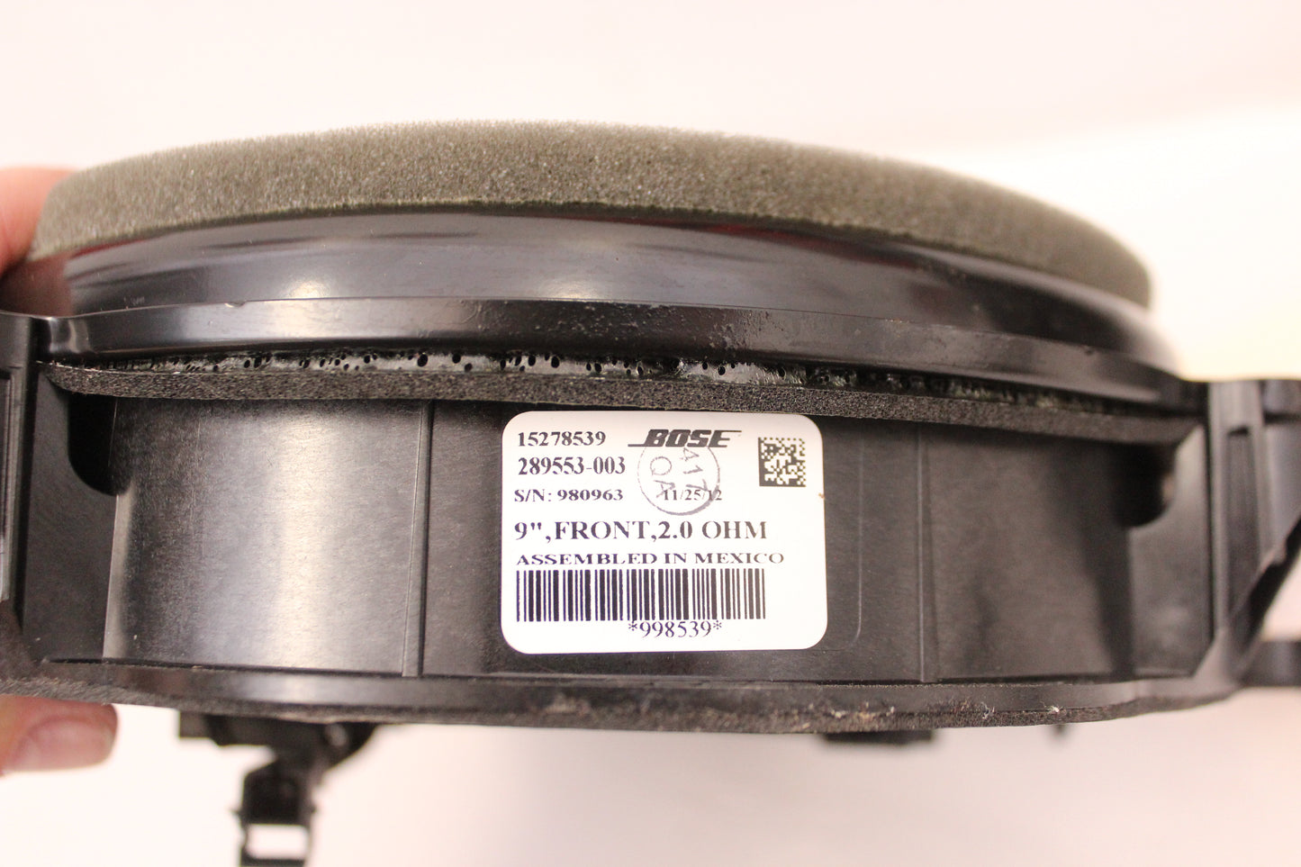 2013 Cadillac CTS-V Sedan RH and LH Door Bose Speakers OEM - Day's Parts Yard