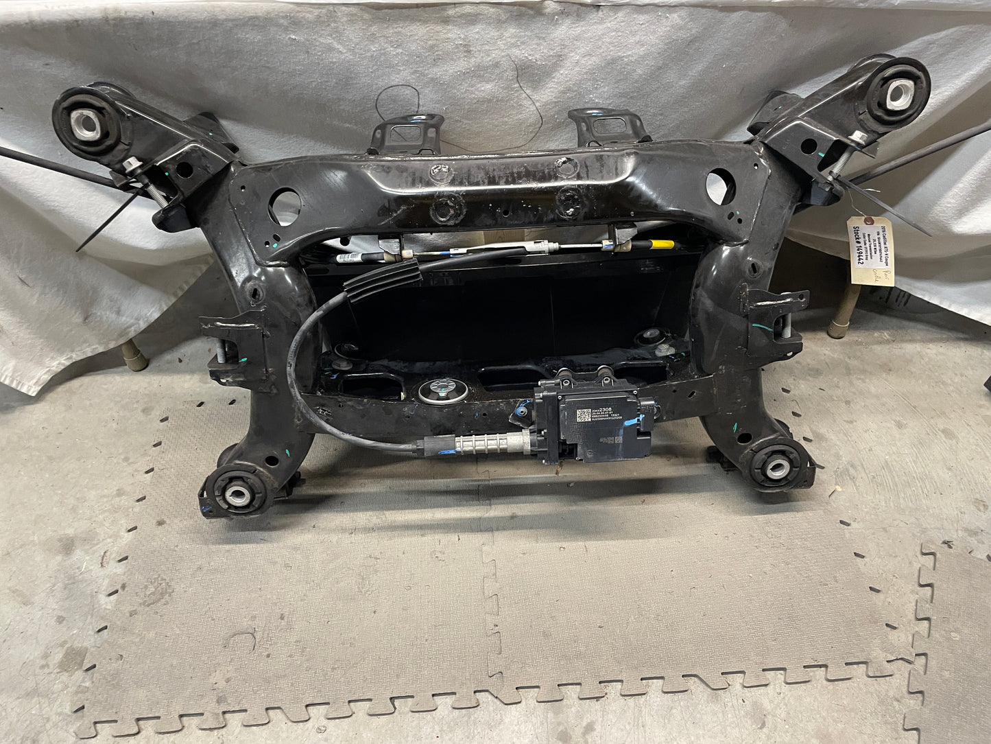 2016 Cadillac ATS-V Coupe Rear Suspension Cradle K Member Sub Frame OEM - Day's Parts Yard