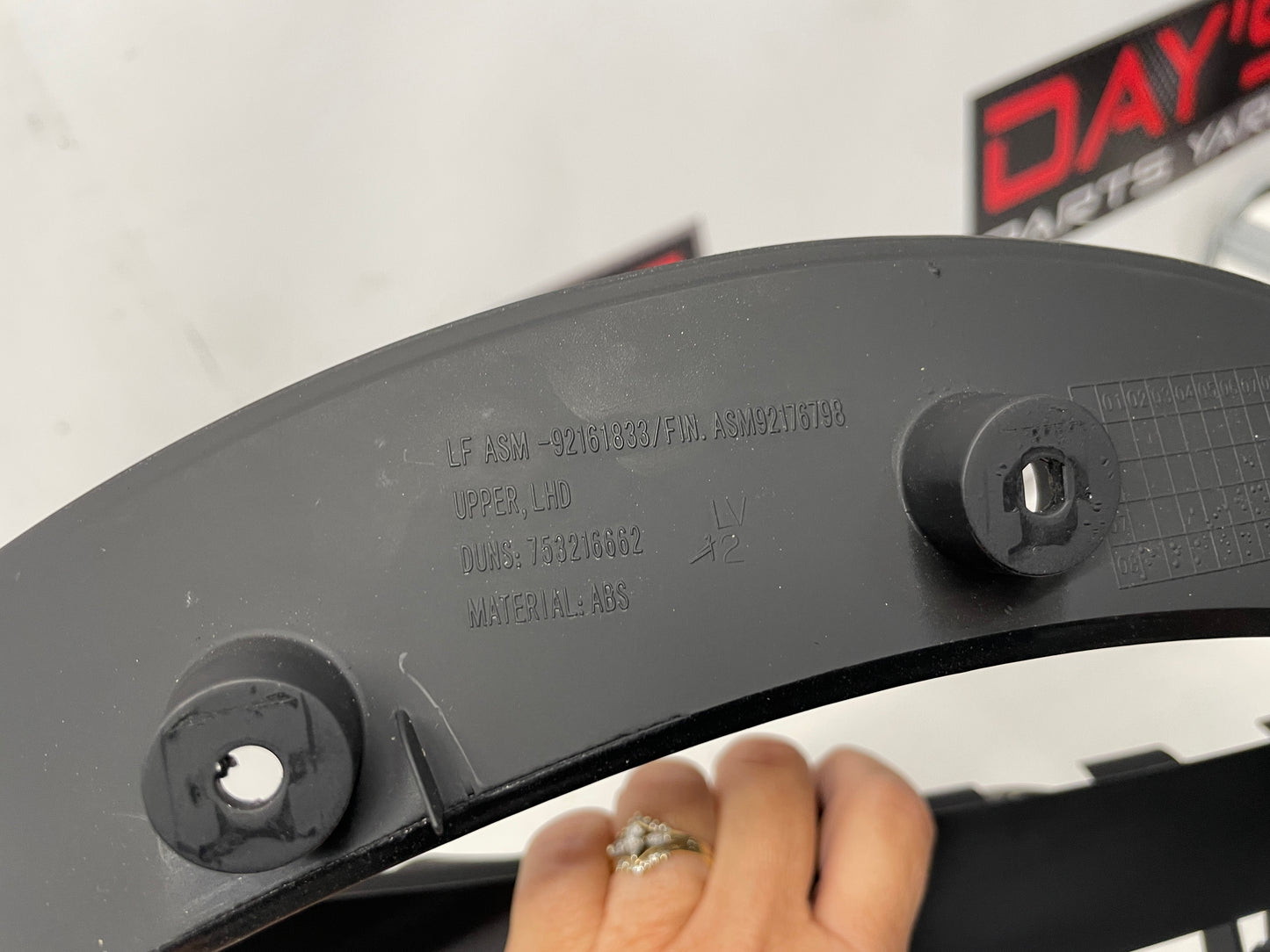 2013 Chevy Caprice Speedometer Gauge Cluster Bezel Trim Panel Plate OEM - Day's Parts Yard