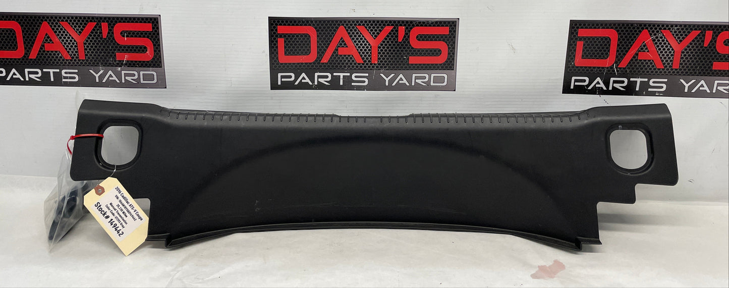 2016 Cadillac ATS-V Coupe Rear End Trunk Lid Sill Scuff Trim Finish Panel OEM - Day's Parts Yard