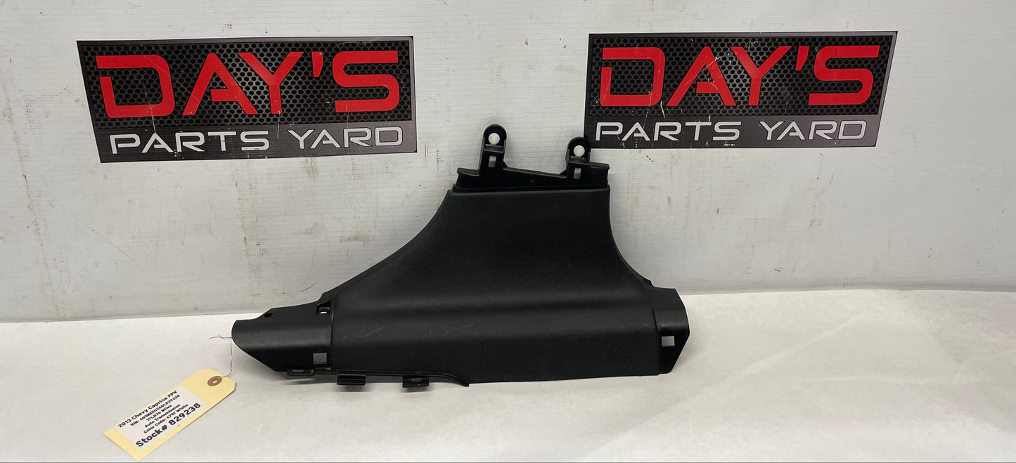 2013 Chevy Caprice PPV RH Passenger Lower B Pillar Carpet Retainer Trim Panel OEM - Day's Parts Yard
