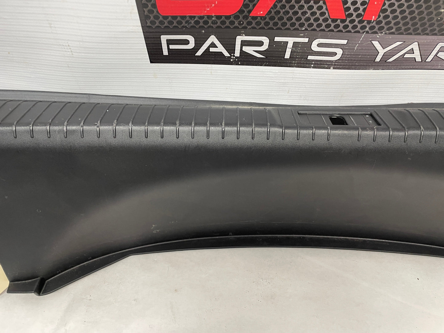 2016 Cadillac ATS-V Coupe Rear End Trunk Lid Sill Scuff Trim Finish Panel OEM - Day's Parts Yard