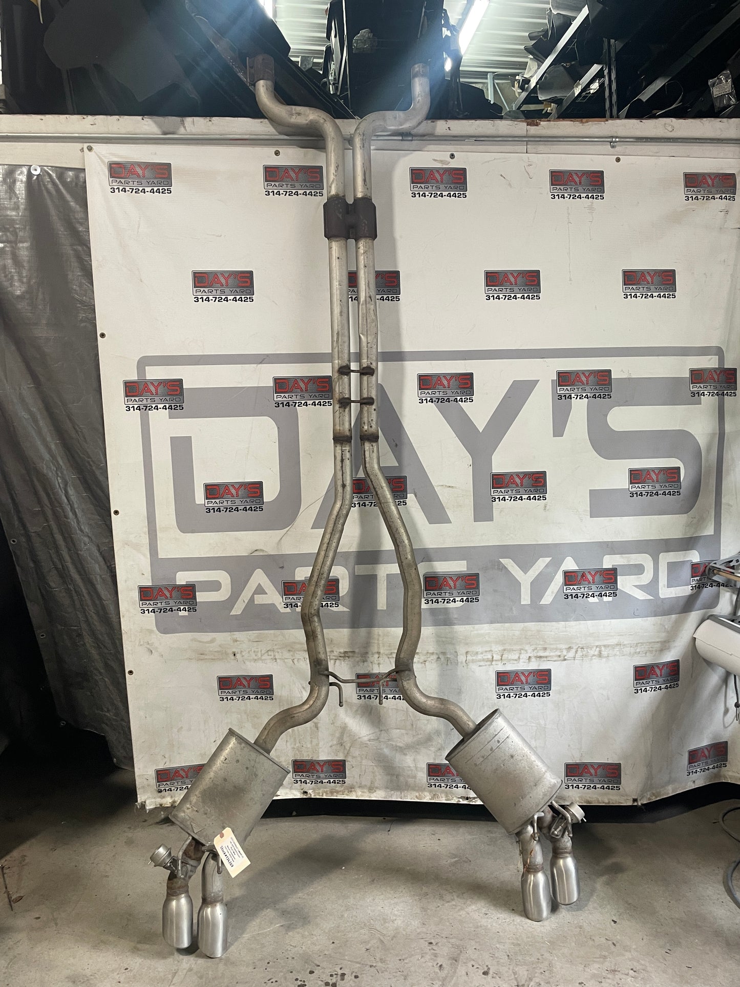2013 Chevy Camaro SS NPP Bi Mode Factory Exhaust Mufflers OEM LOCAL PICK UP - Day's Parts Yard