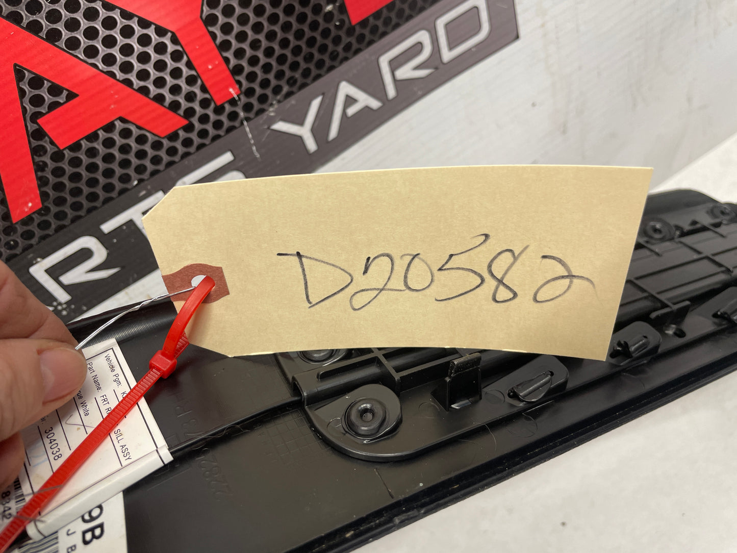 2018 Cadillac Escalade Passenger Front Illuminated Scuff Sill Plate Molding OEM - Day's Parts Yard