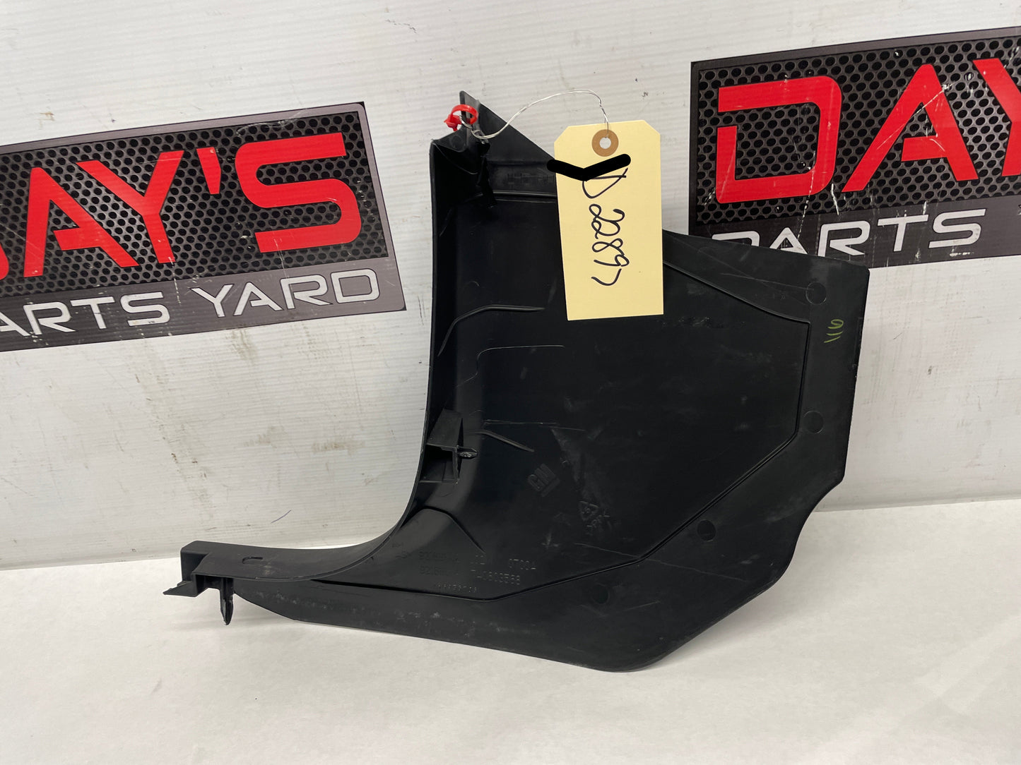2013 Chevy Caprice PPV RH Passenger Interior Kick Panel Trim OEM - Day's Parts Yard