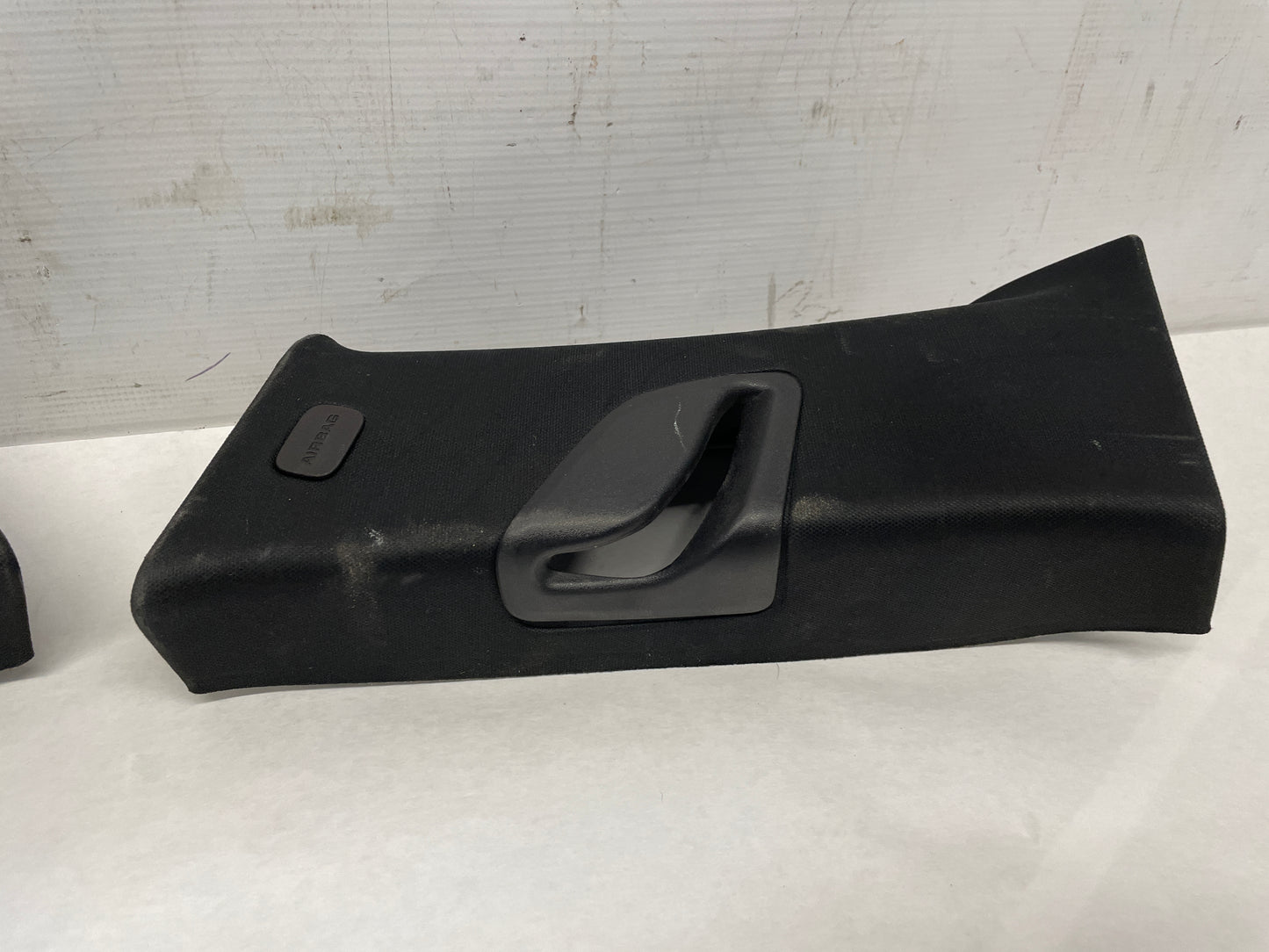 2011 Cadillac CTS-V Coupe RH & LH Interior B Pillar Upper Trim Panel Black OEM - Day's Parts Yard