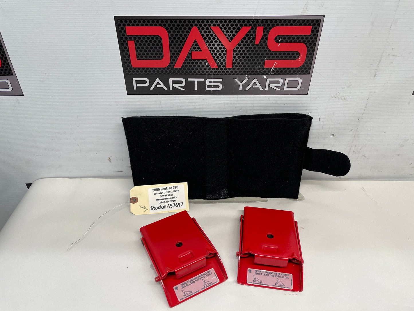 2004 Pontiac GTO Factory OEM Wheel Chalks - Day's Parts Yard