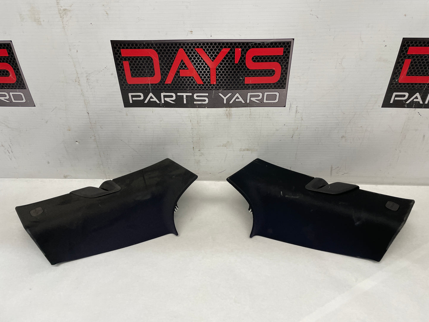 2011 Cadillac CTS-V Coupe RH & LH Interior B Pillar Upper Trim Panel Black OEM - Day's Parts Yard