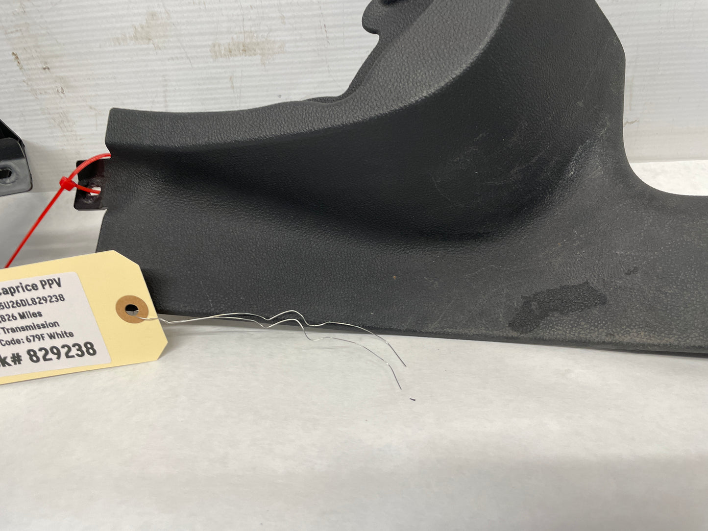 2013 Chevy Caprice PPV RH & LH Rear Door Carpet Retainer Sill Trim Panel Molding OEM - Day's Parts Yard