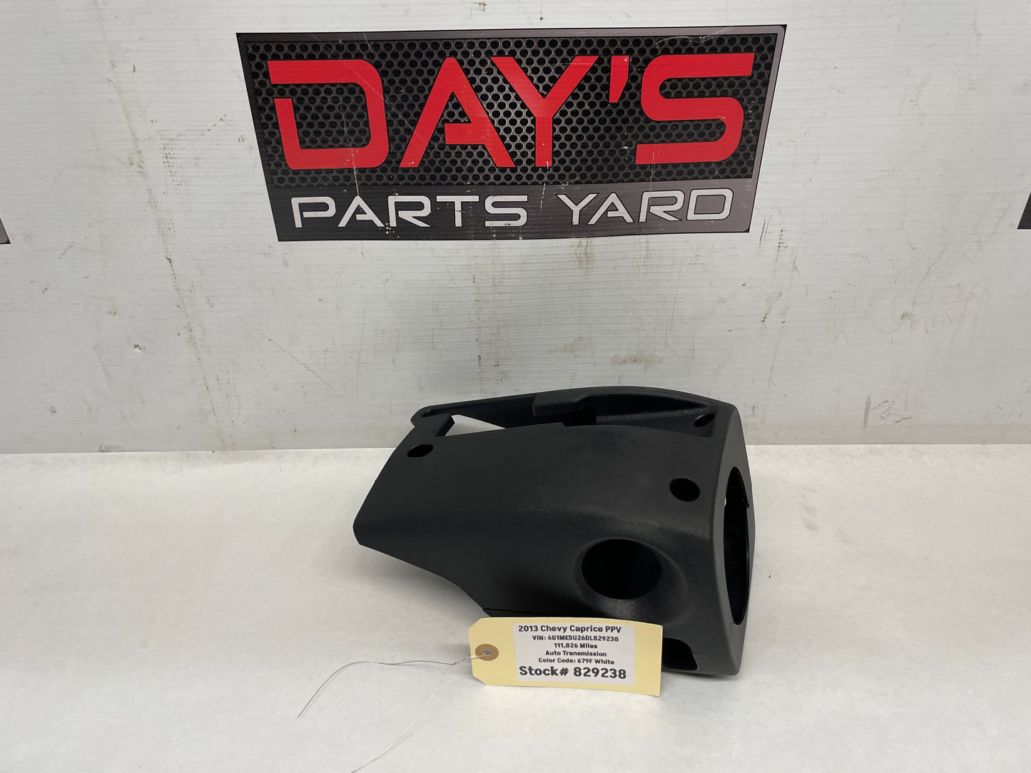 2013 Chevy Caprice PPV Steering Column Calm Shell Shroud Cover Trim OEM - Day's Parts Yard