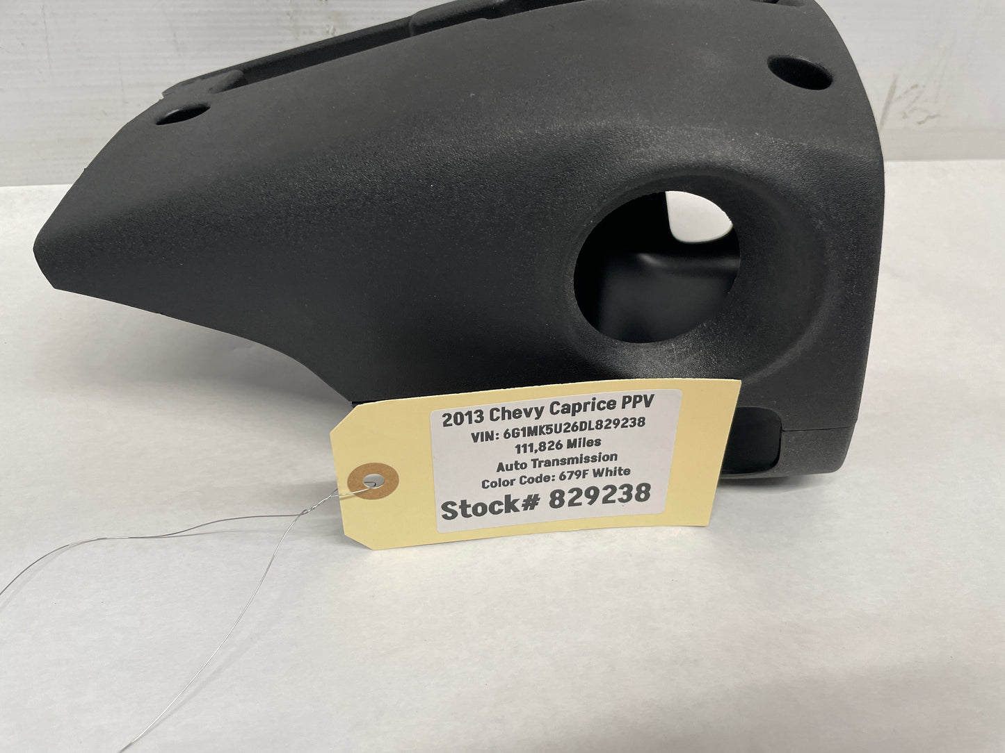 2013 Chevy Caprice PPV Steering Column Calm Shell Shroud Cover Trim OEM - Day's Parts Yard