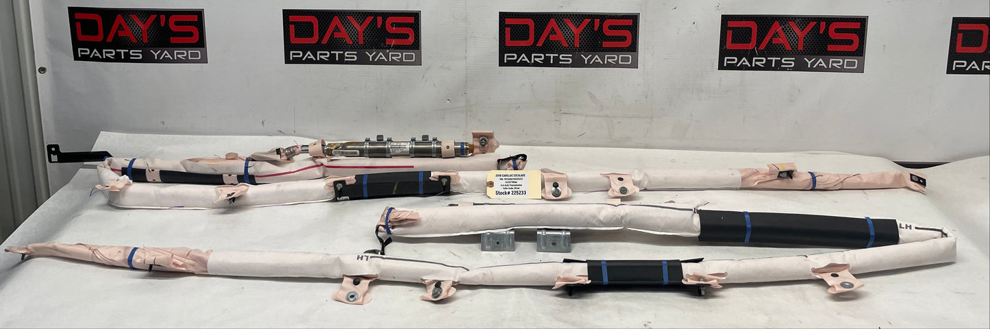2018 Cadillac Escalade RH & LH Curtain Roof Head Air Bags Airbags SRS OEM - Day's Parts Yard