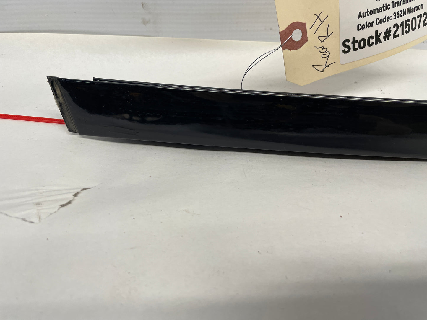 2009 Pontiac G8 GT RH Passenger Rear Door Pillar Post Applique Rear Trim OEM - Day's Parts Yard
