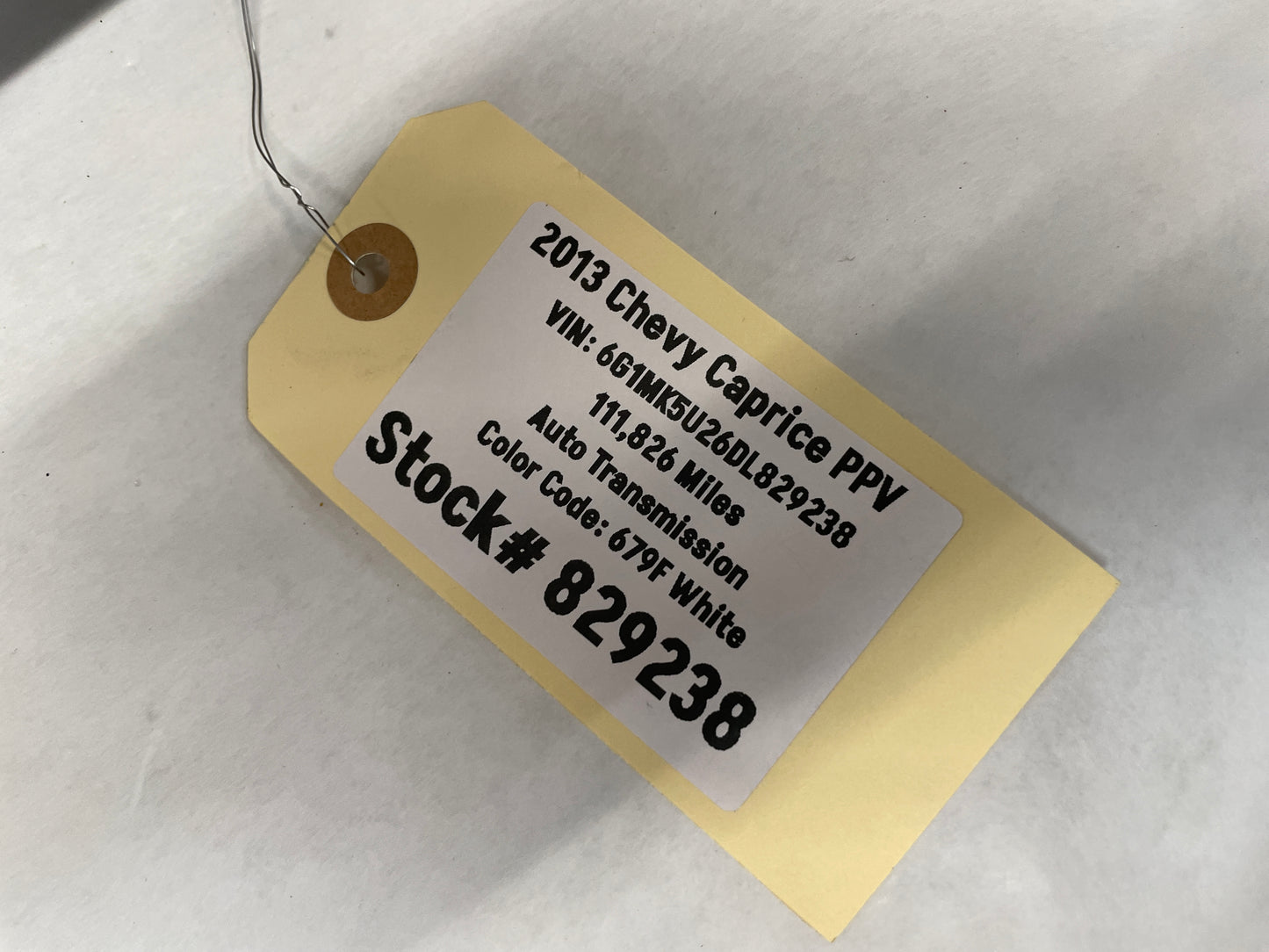 2013 Chevy Caprice PPV Lower Dash Panel Knee Bolster Head Light Lamp Switch OEM - Day's Parts Yard