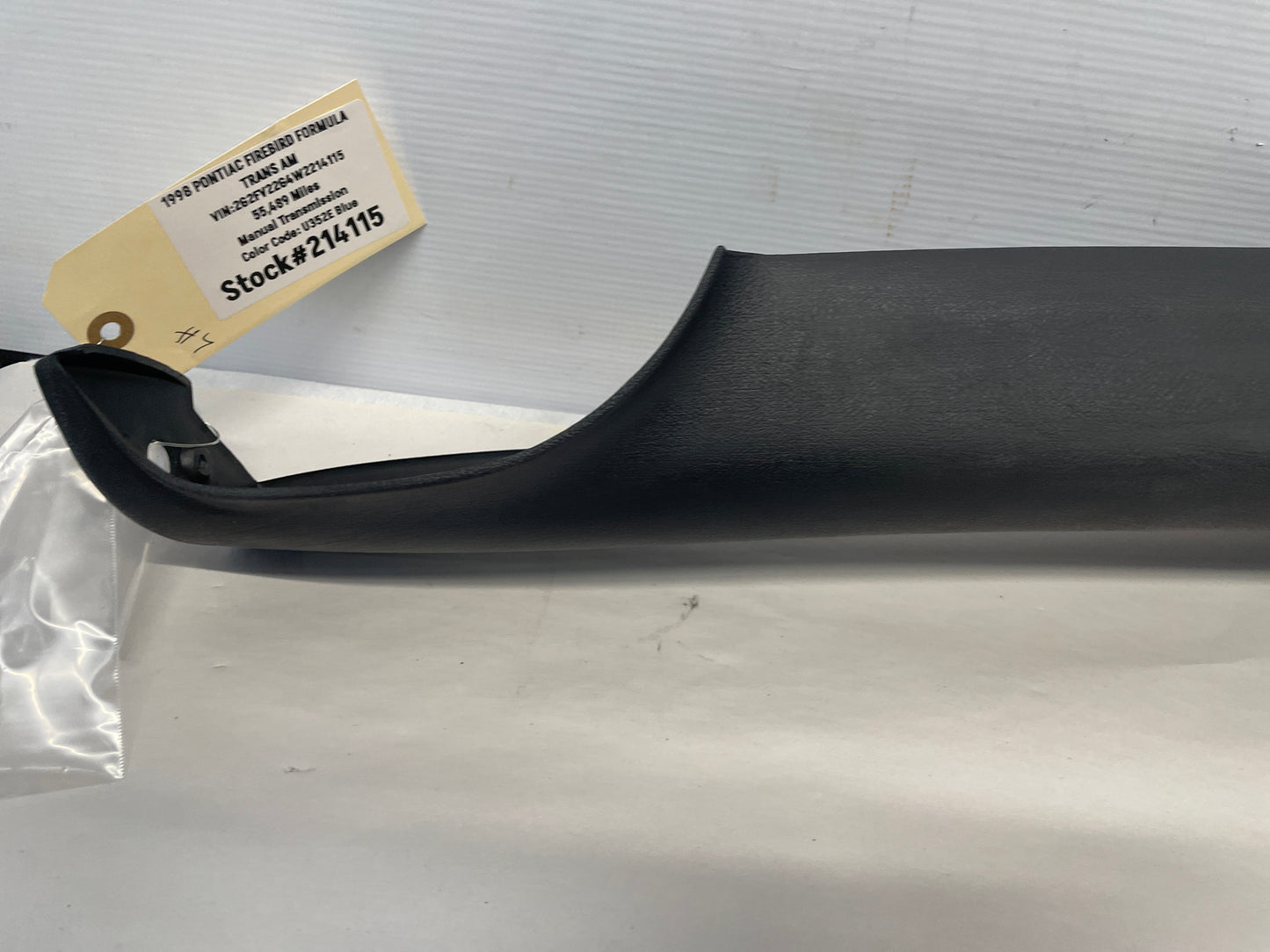 1998 Pontiac Firebird Formula RH & LH Interior A Pillar Trim OEM - Day's Parts Yard