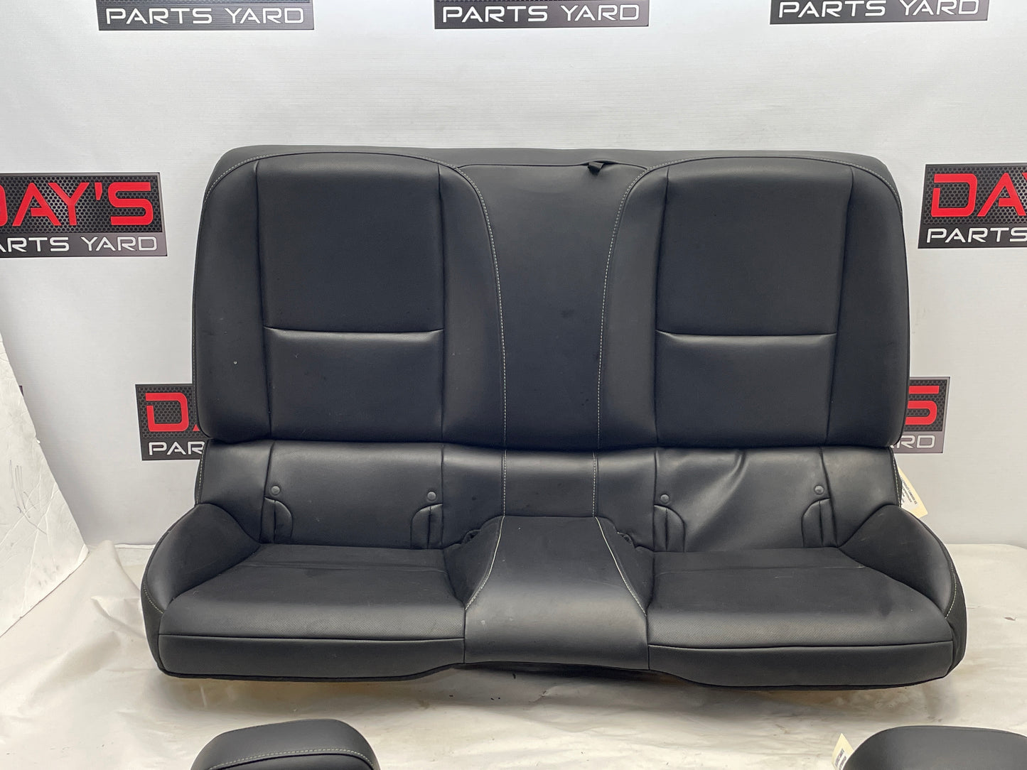 2013 Chevy Camaro SS Rear Seats Black Leather OEM - Day's Parts Yard