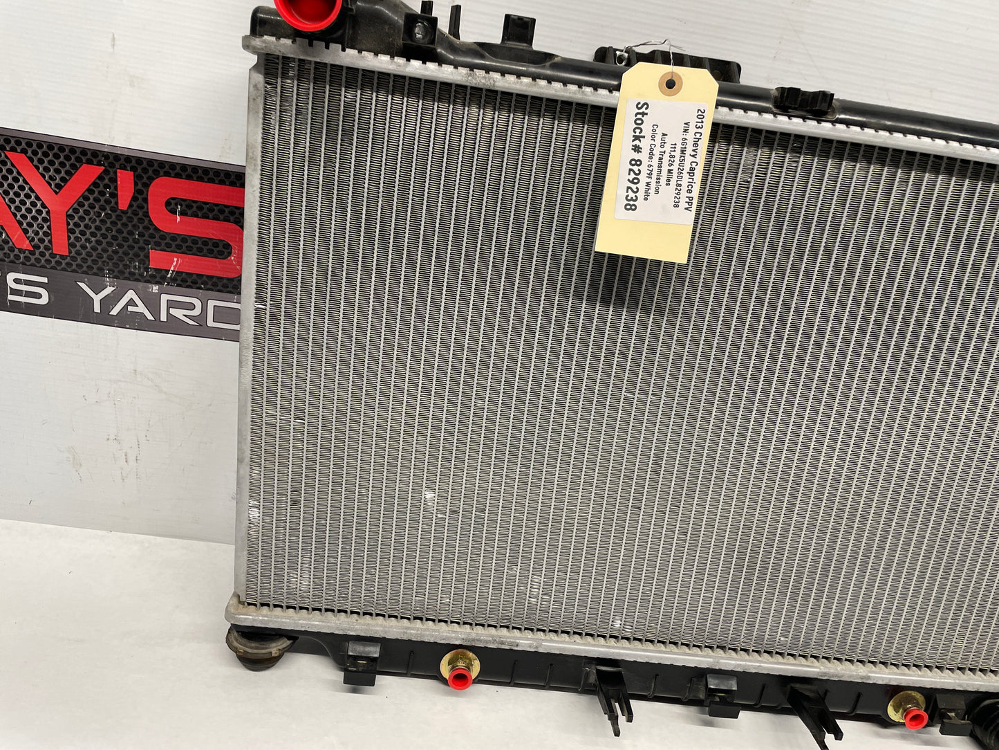 2013 Chevy Caprice PPV Coolant Radiator - Day's Parts Yard