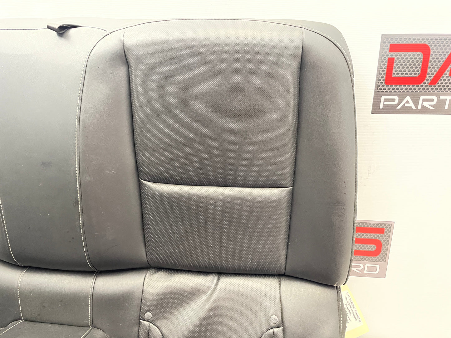 2013 Chevy Camaro SS Rear Seats Black Leather OEM - Day's Parts Yard
